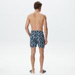 Nautica Erkek Lacivert Baskılı Deniz Şortu