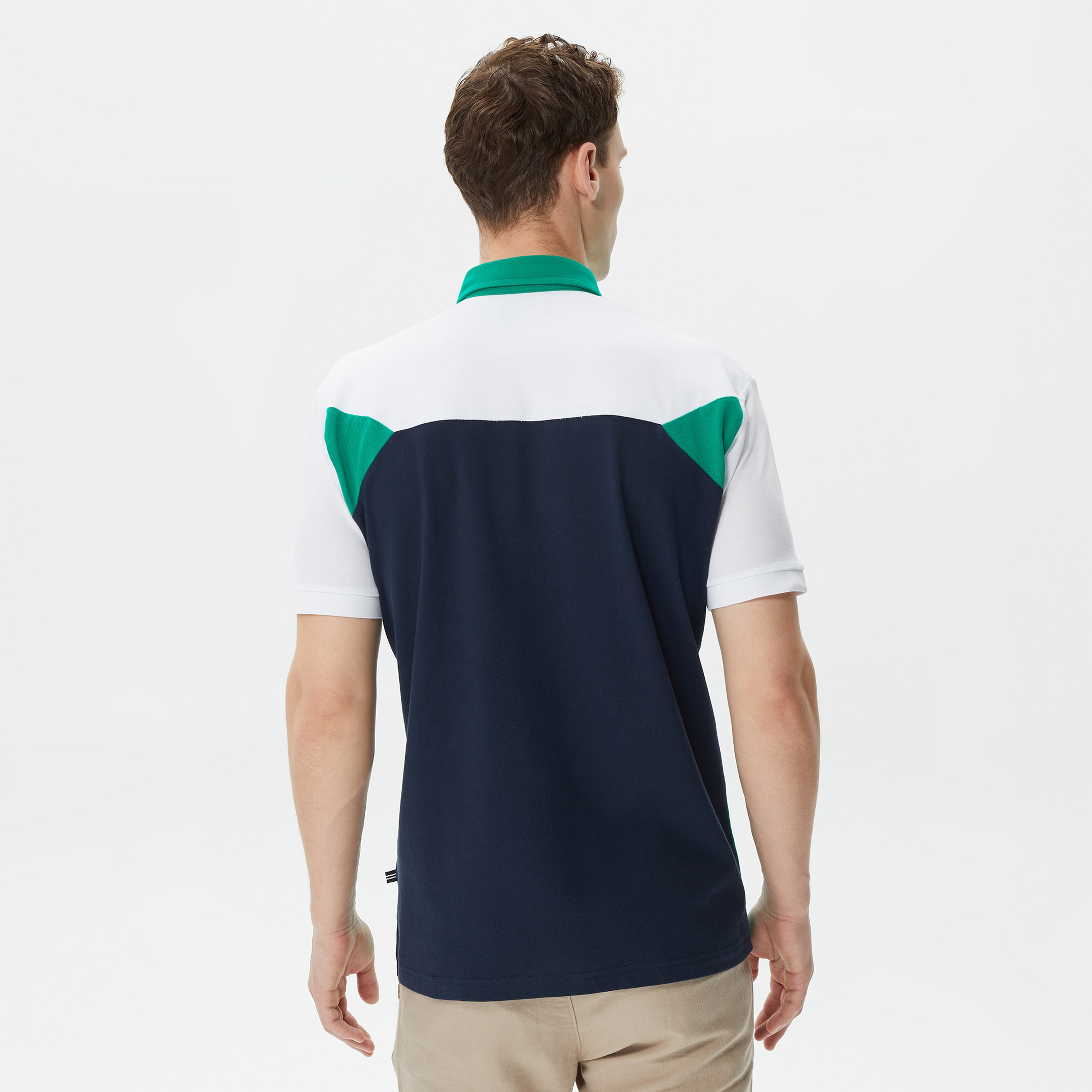 Nautica Erkek Yeşil Classic Fit Kısa Kollu Polo