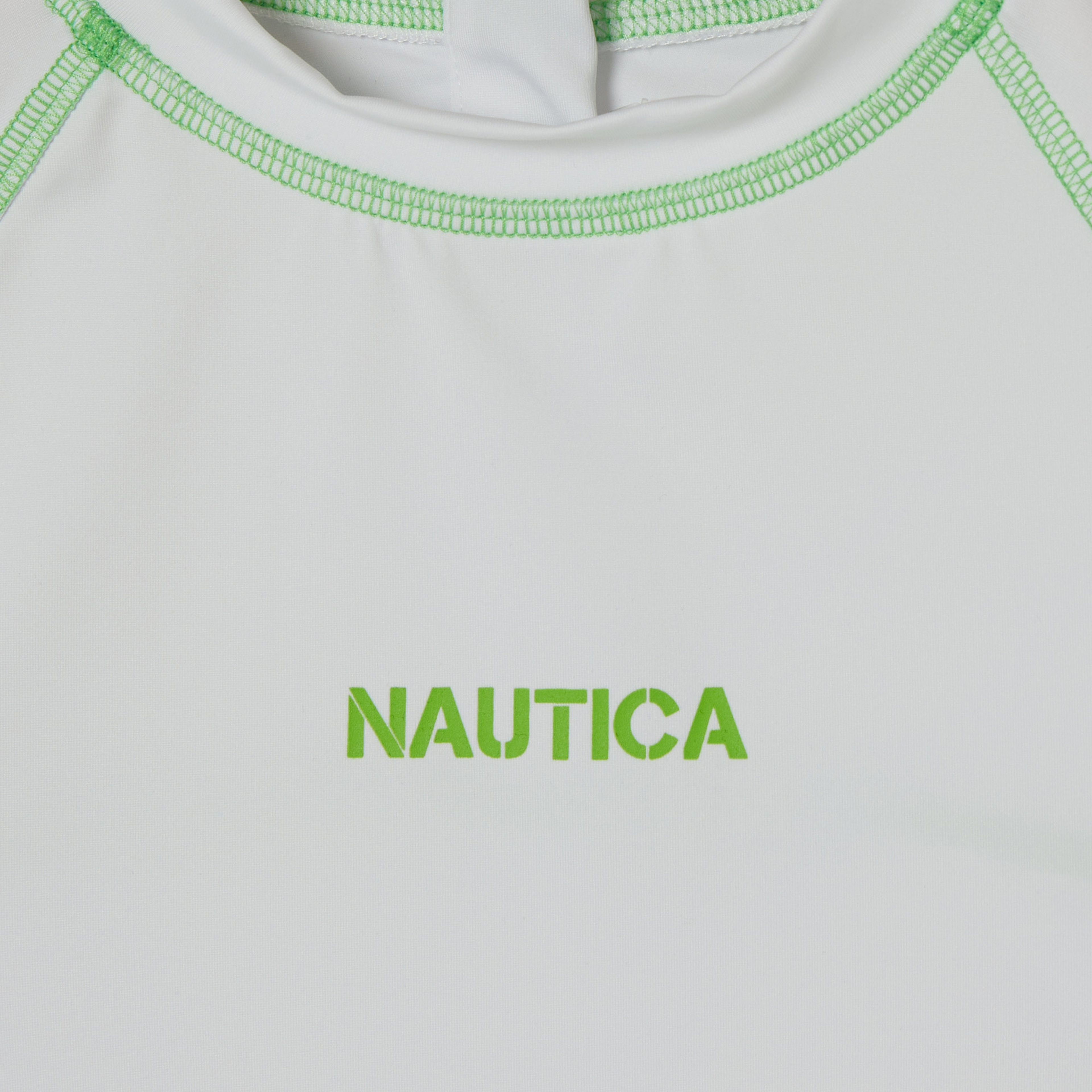 Nautica Erkek Çocuk Beyaz Uzun Kollu T-Shirt
