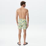 Nautica Erkek Sarı Baskılı Deniz Şortu