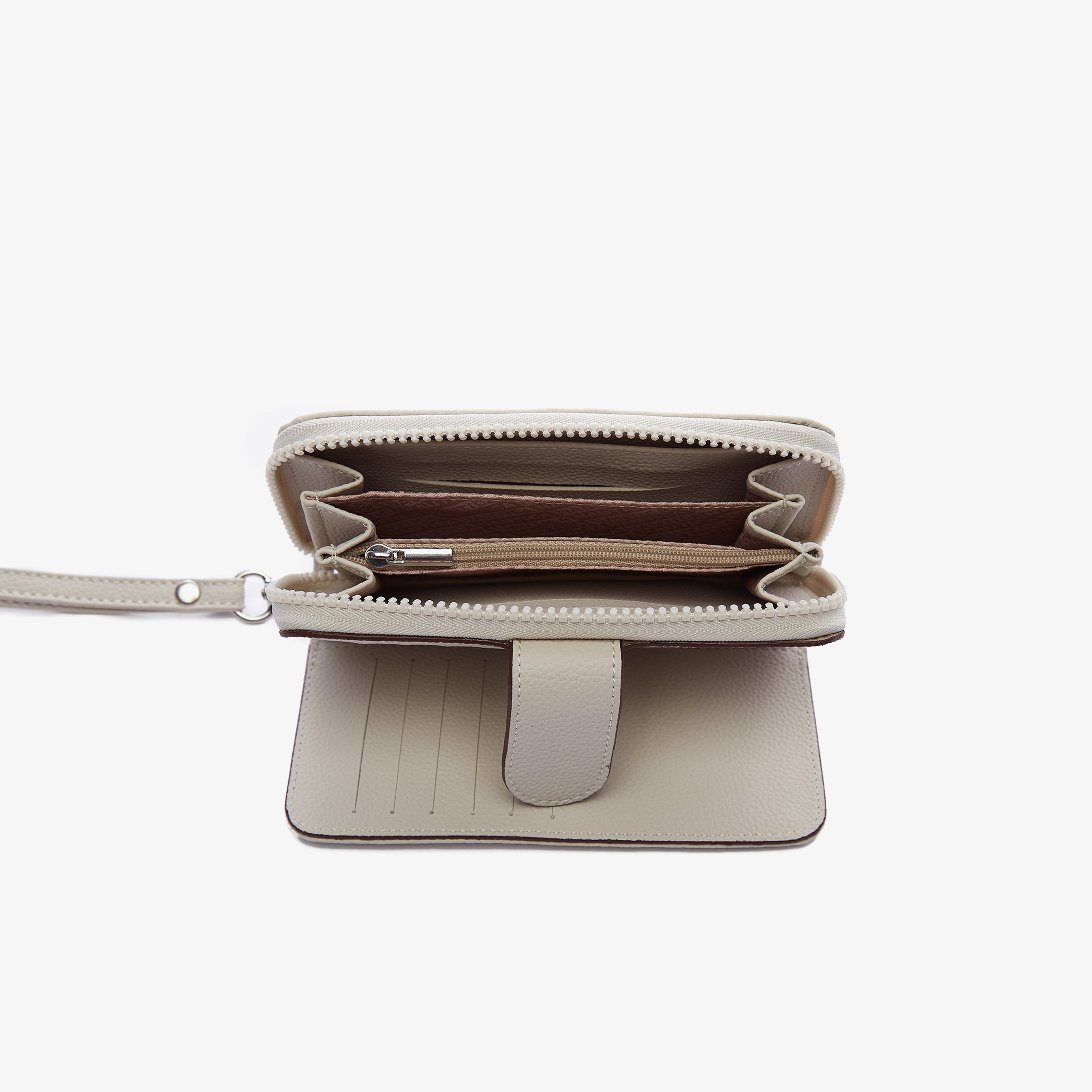 NAUTICA KADIN GRİ CÜZDAN