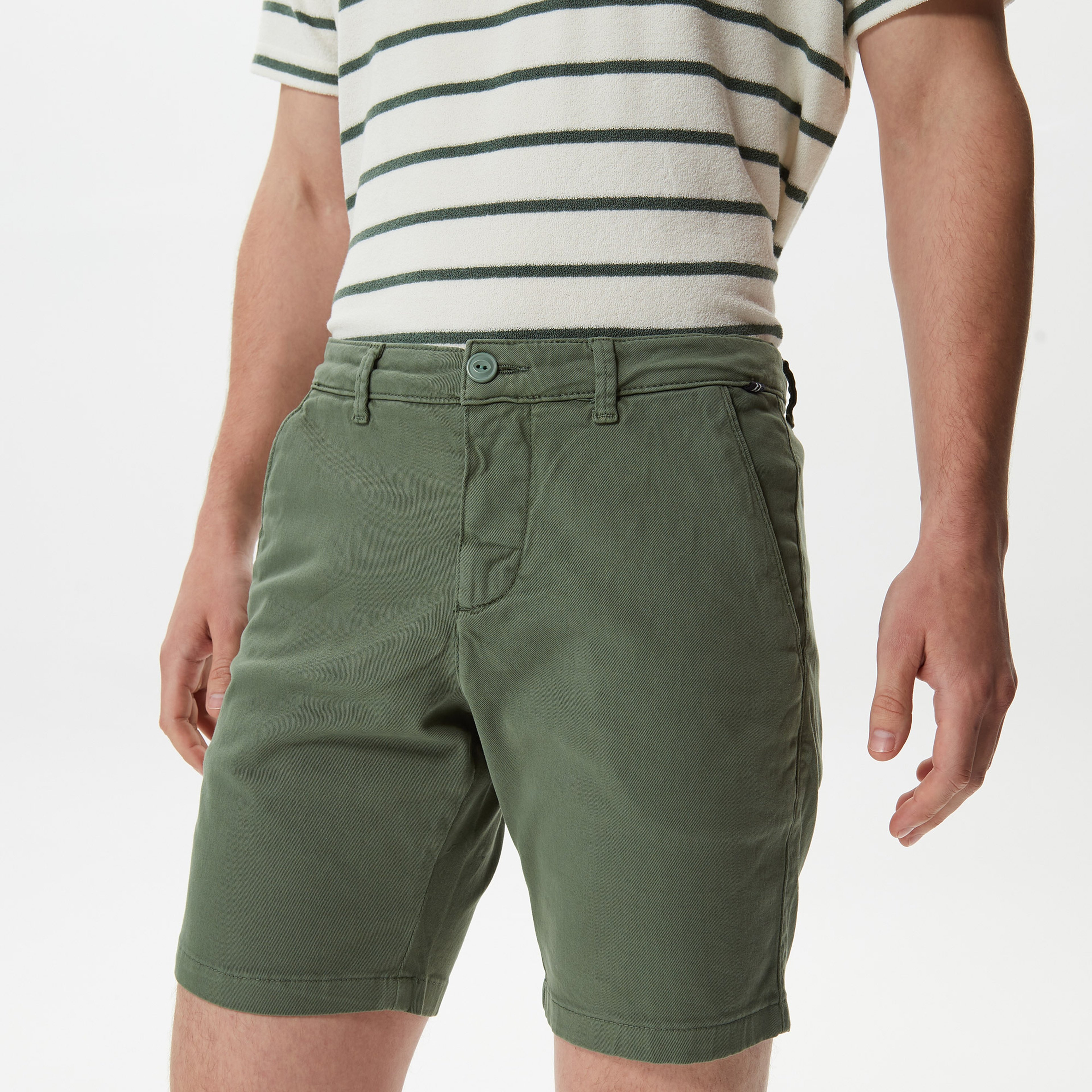 Nautica Erkek Yeşil Slim Fit Bermuda Şort