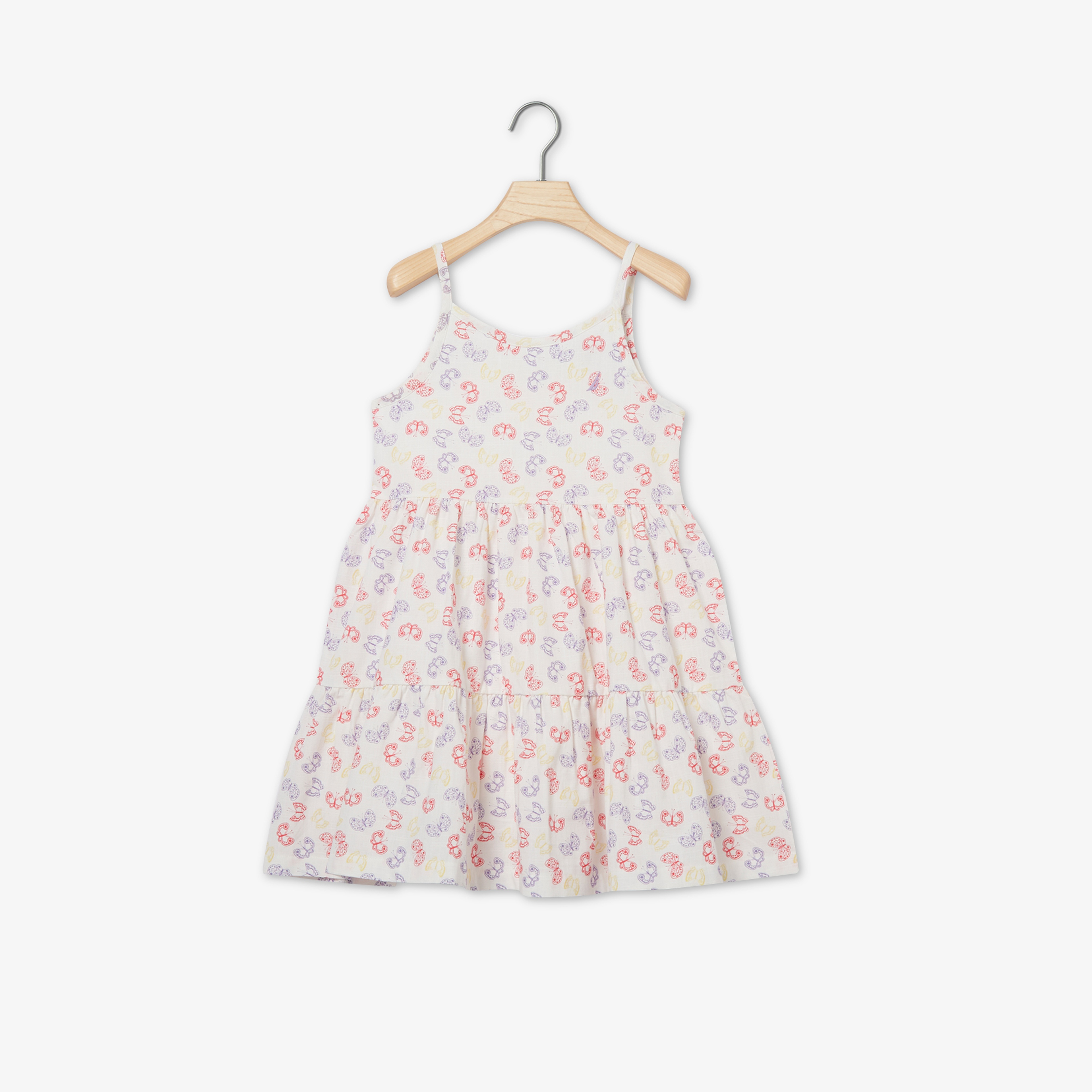 Nautica Kız Çocuk Beyaz Elbise