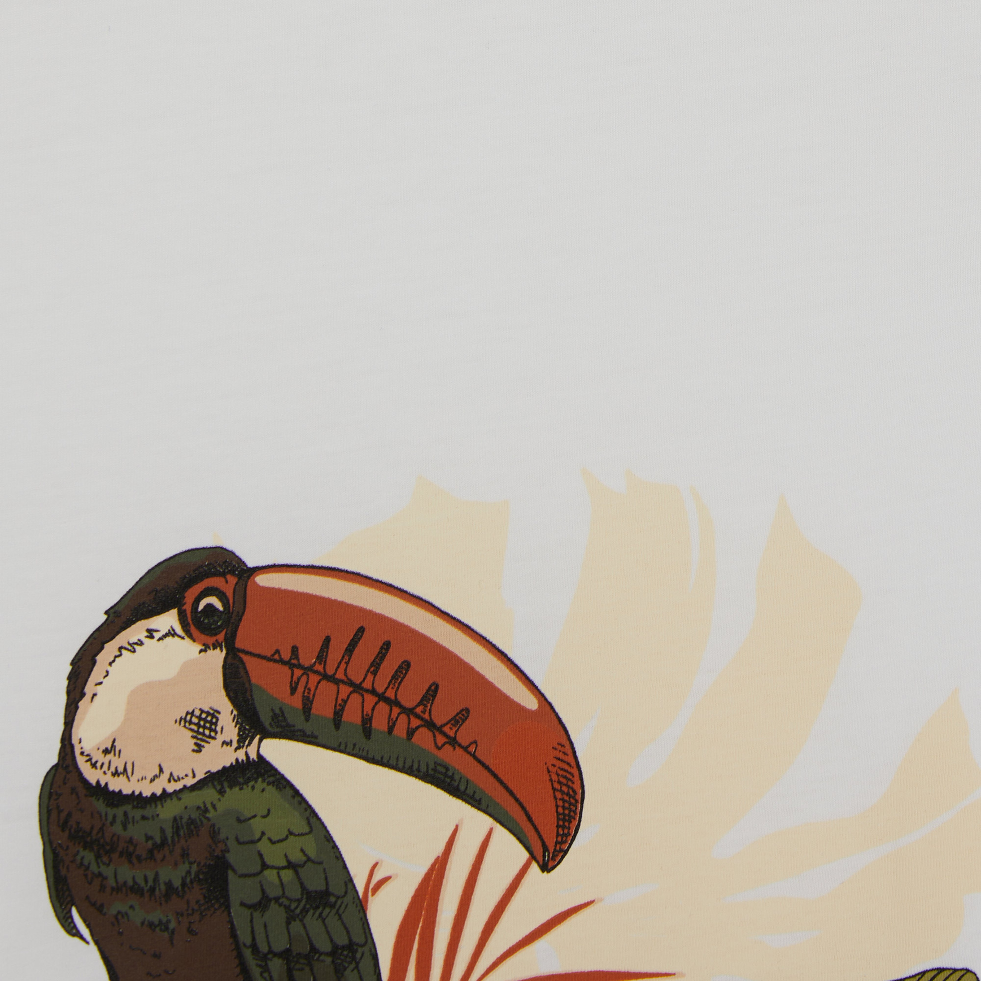 Nautica Erkek Çocuk Beyaz Baskılı T-Shirt