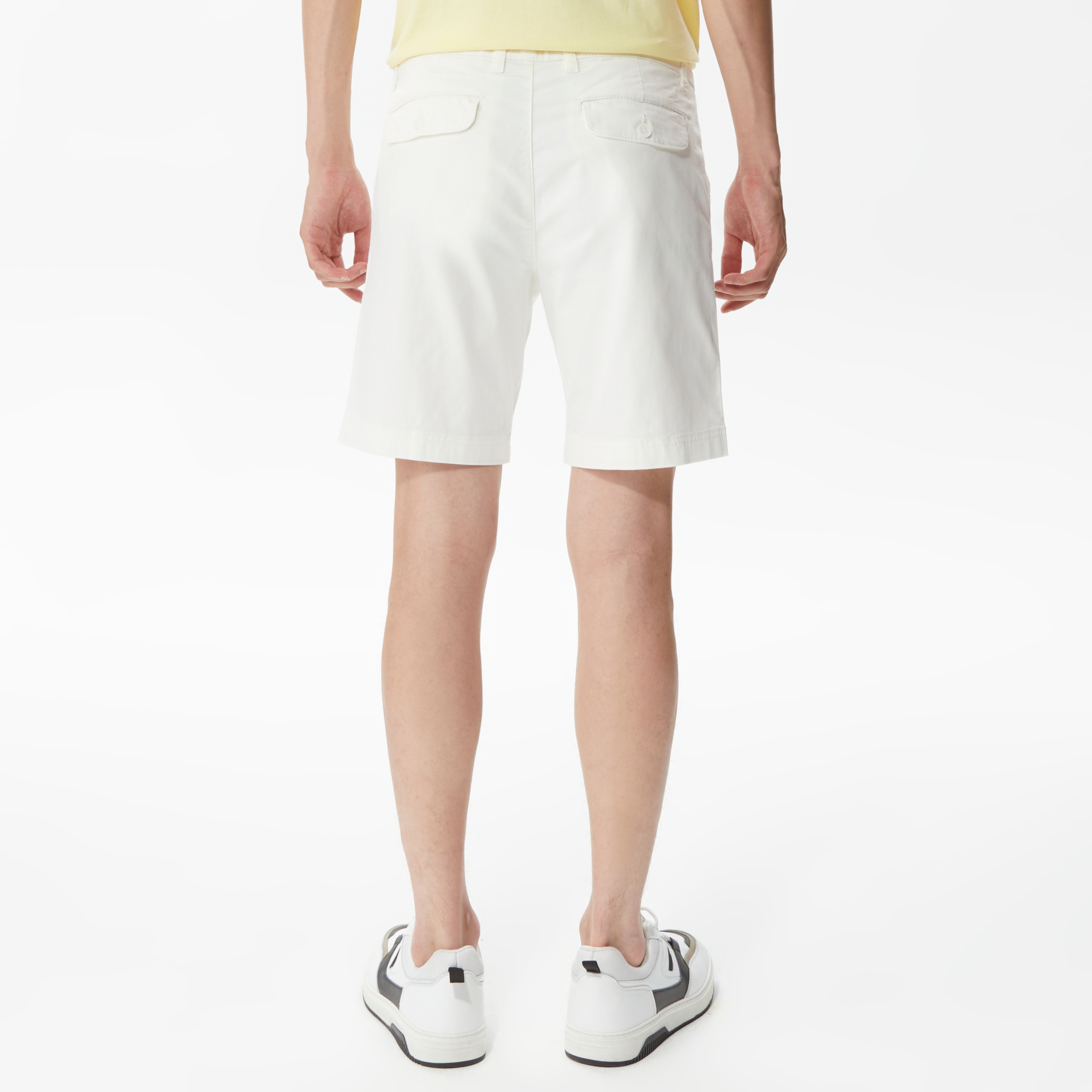 Nautica Erkek Beyaz Slim Fit Şort