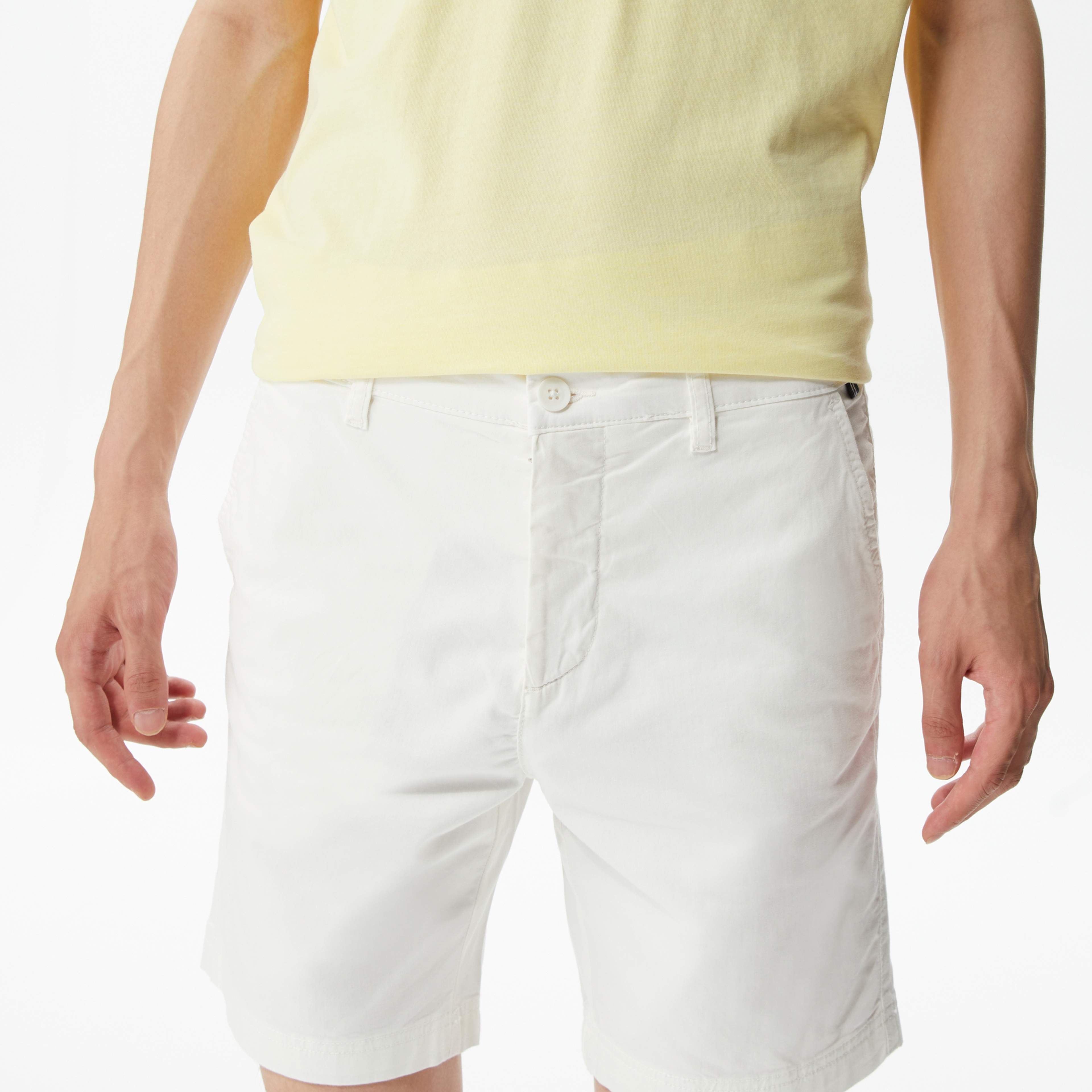 Nautica Erkek Beyaz Slim Fit Şort