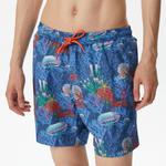 Nautica Erkek Mavi Baskılı Deniz Şortu