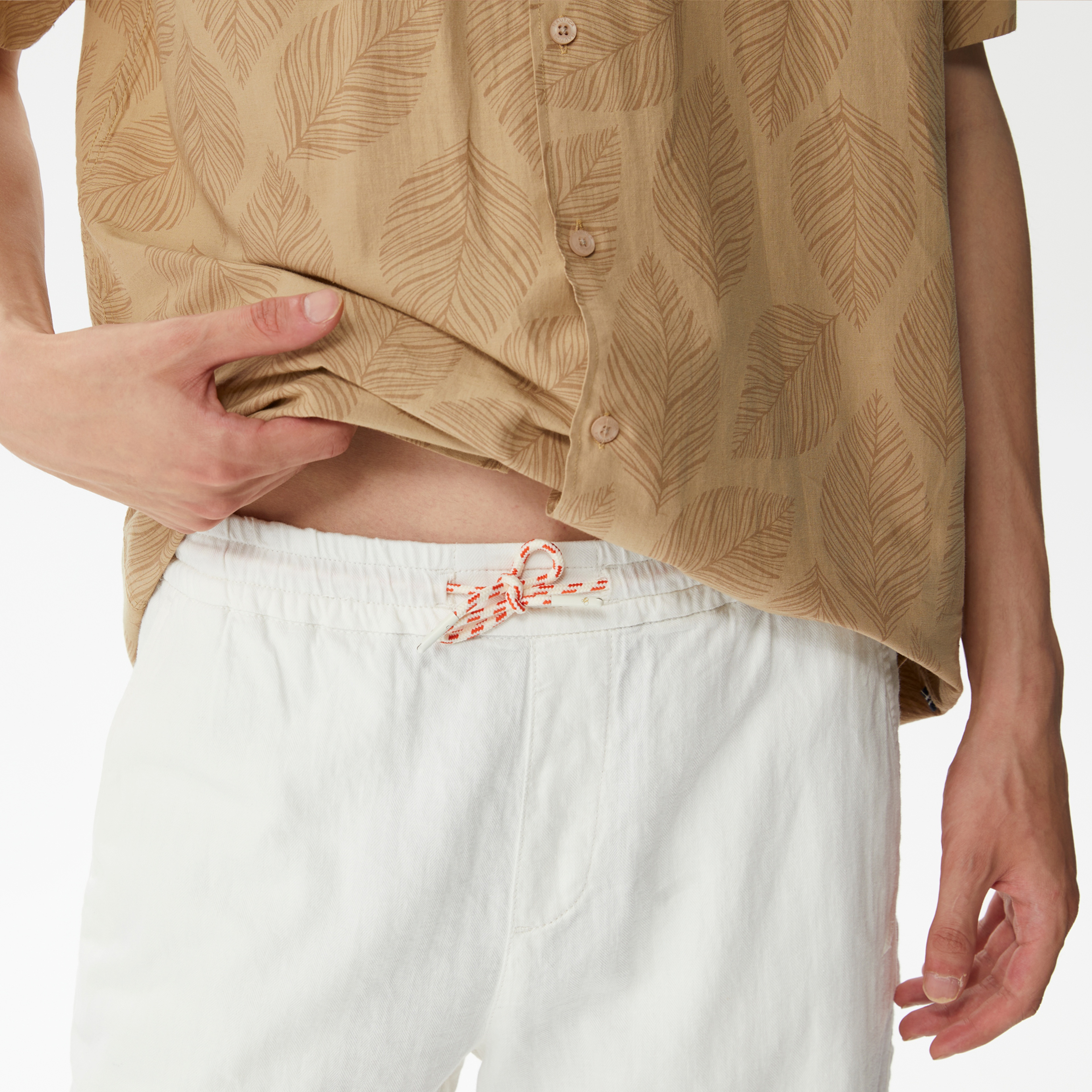 Nautica Erkek Beyaz Bermuda