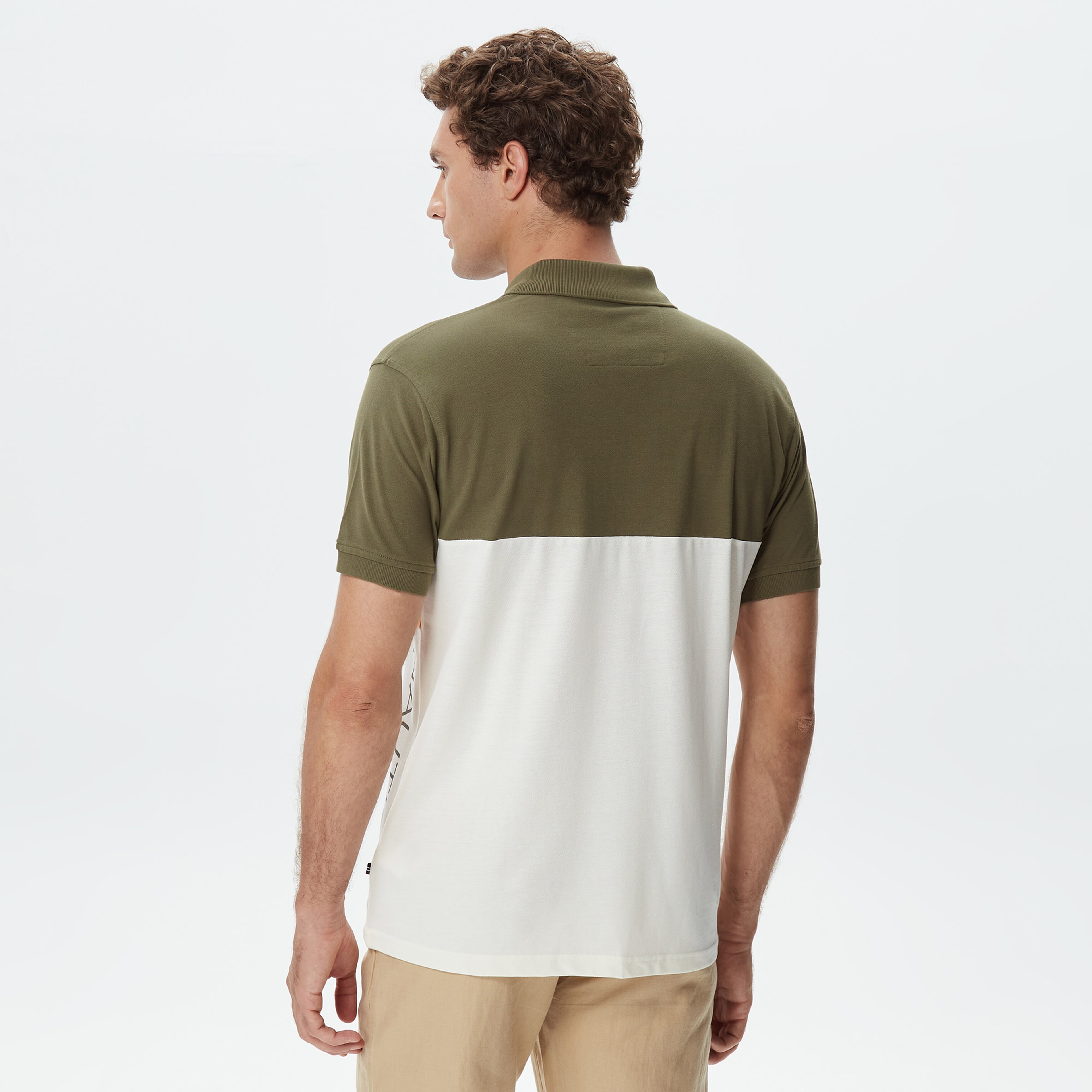 Nautica Erkek Yeşil Classic Fit Kısa Kollu Polo