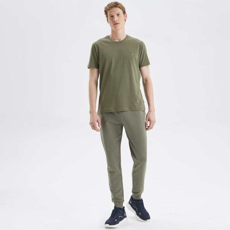 Nautica Erkek Yeşil Standart Fit T-Shirt