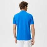 Nautica Erkek Mavi Classic Fit Kısa Kollu Polo Yaka T-Shirt