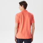 Nautica Erkek Turuncu Classic Fit Kısa Kollu Polo Yaka T-Shirt