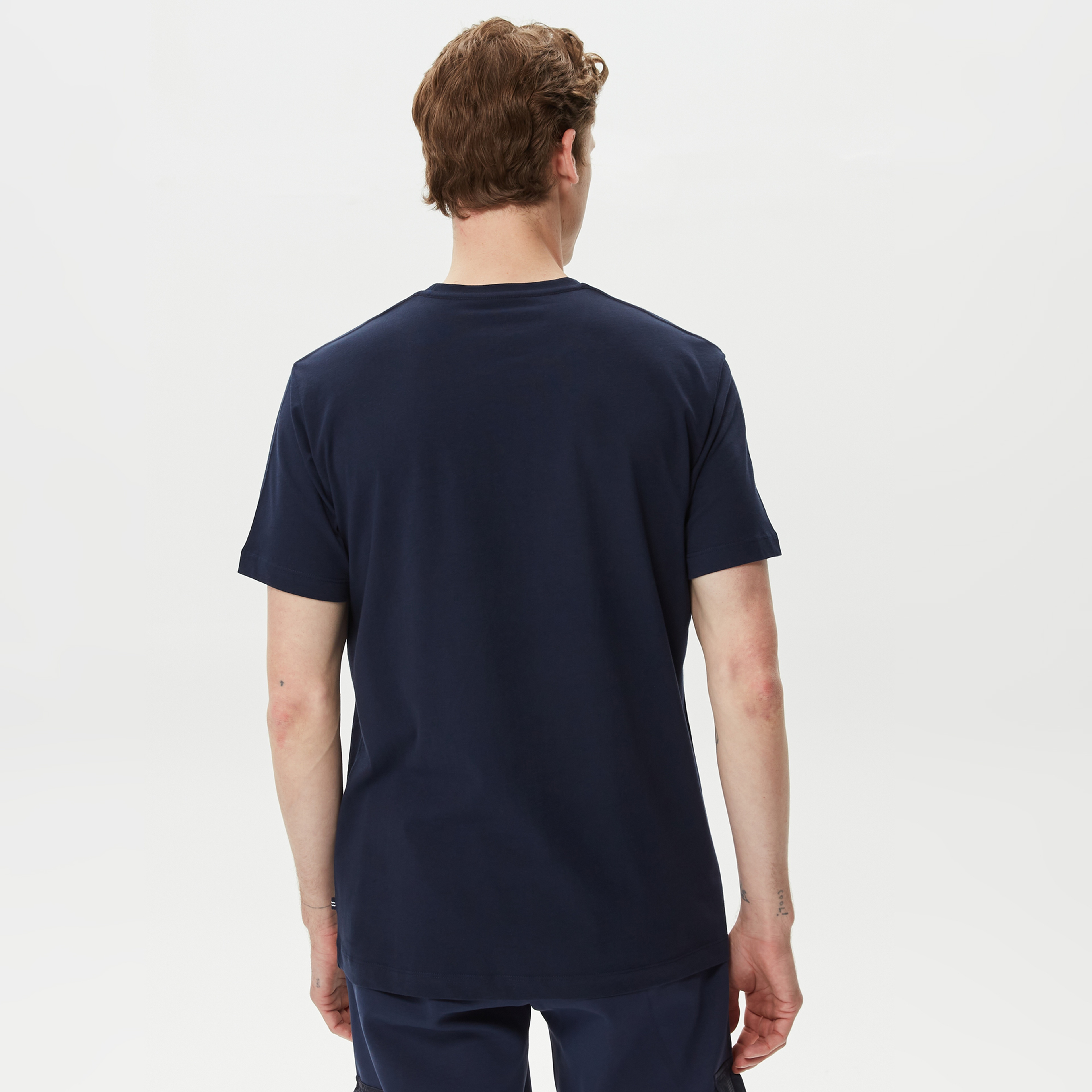 Nautica Erkek Lacivert Standart Fit T-Shirt