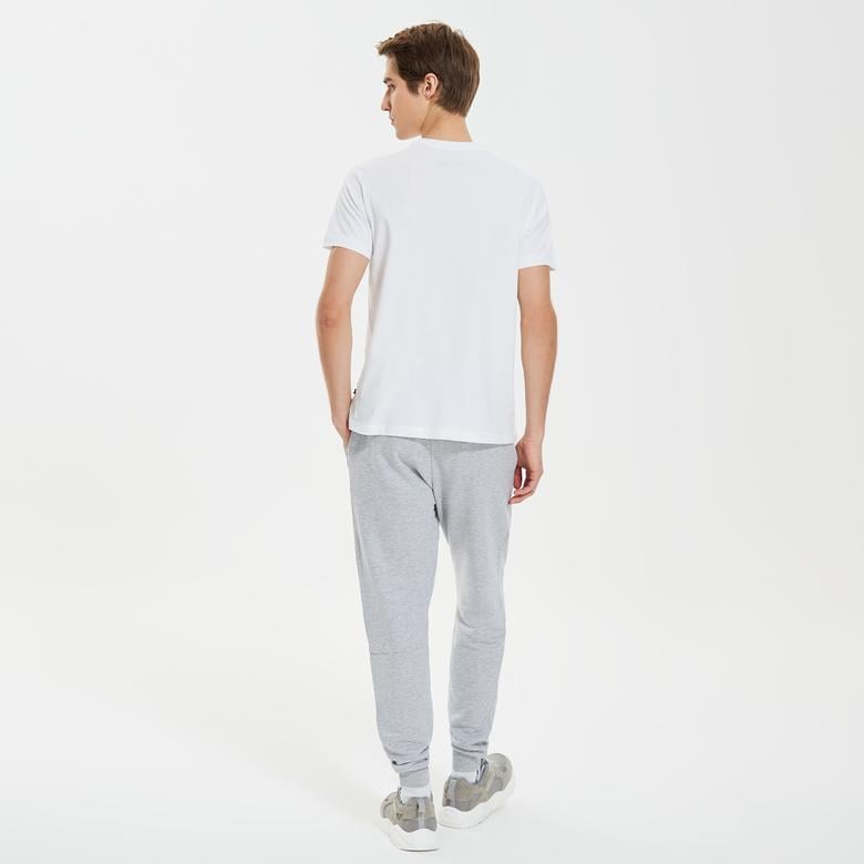 Nautica Erkek Beyaz Standart Fit T-Shirt