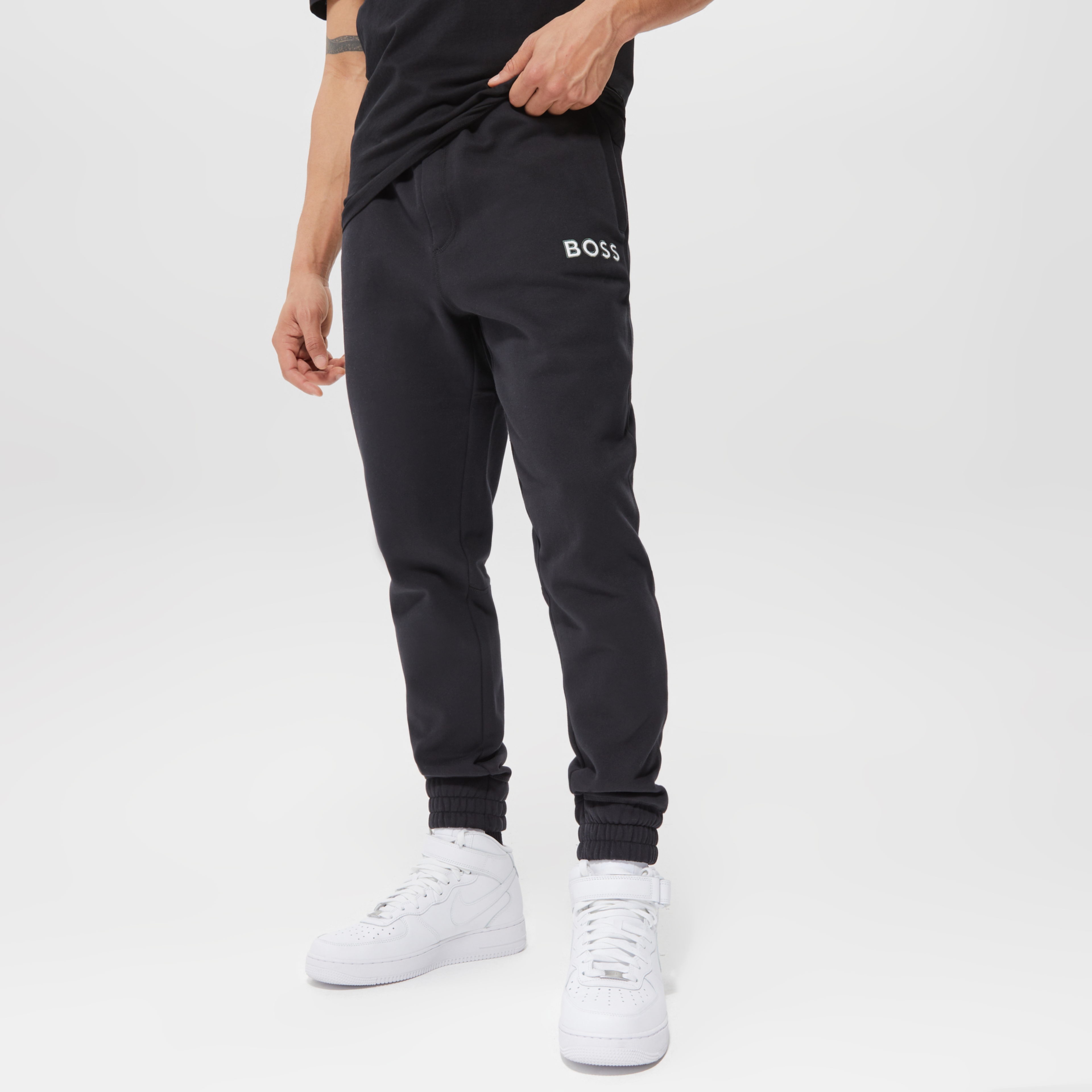 Boss Erkek Siyah Pantolon