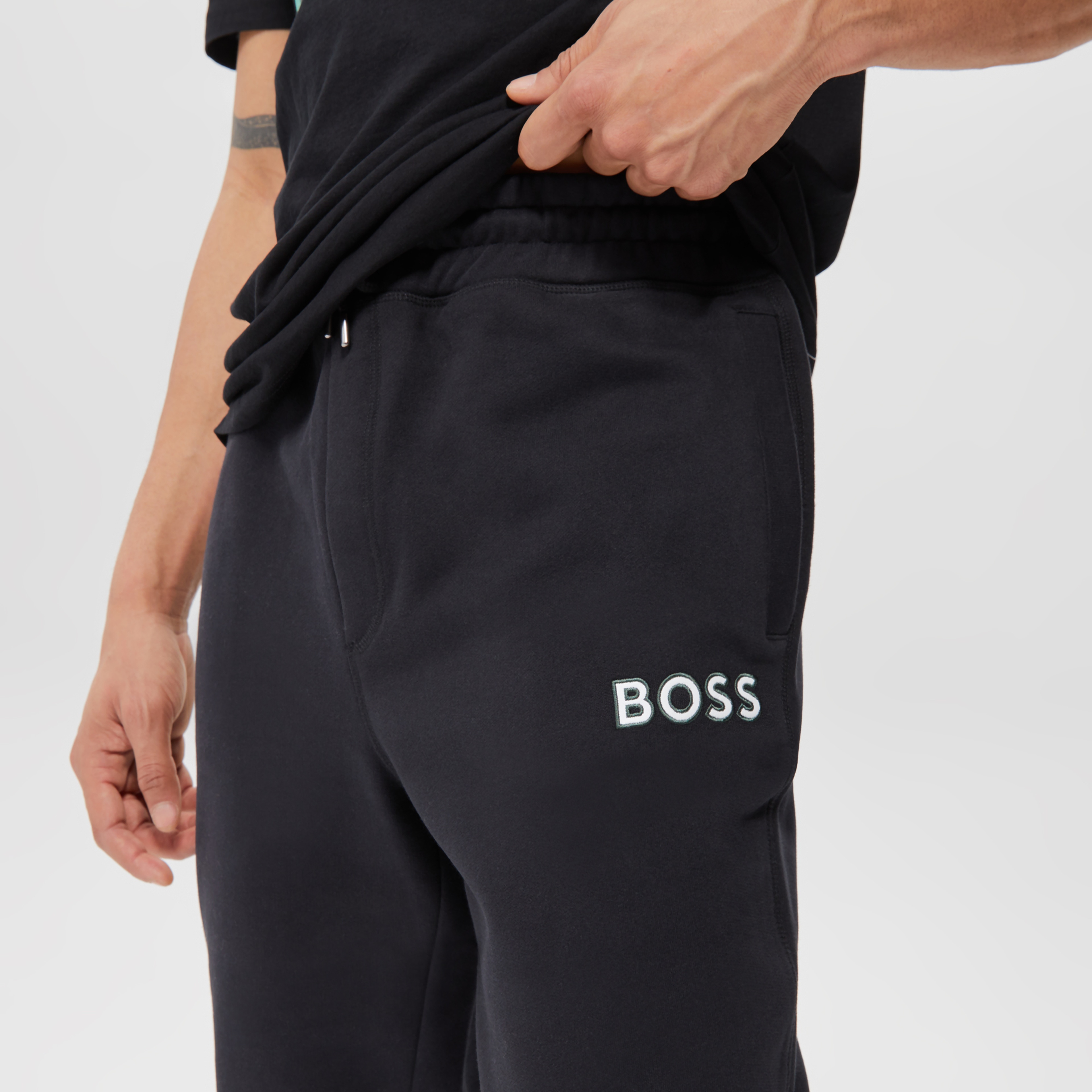 Boss Erkek Siyah Pantolon