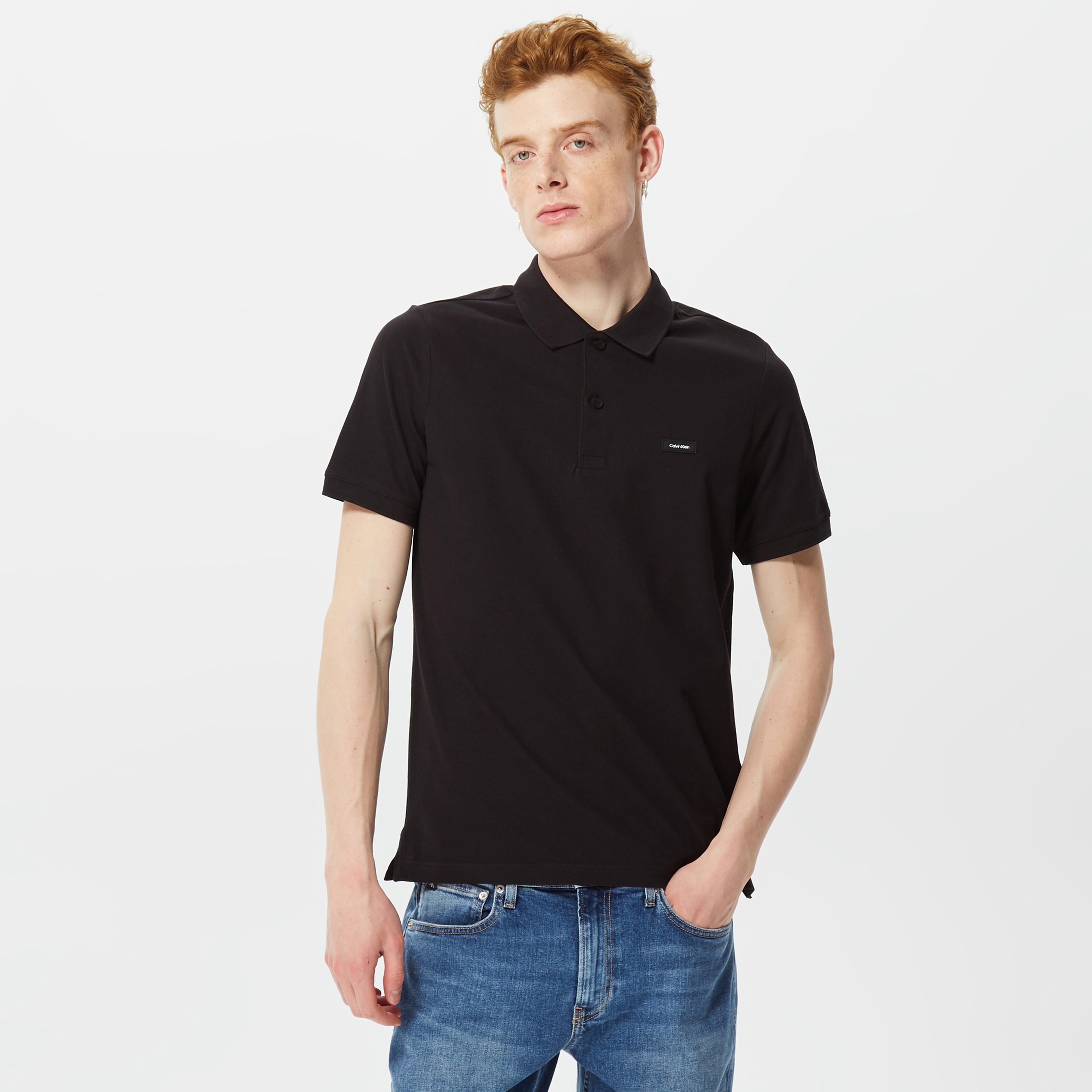 Calvin Klein Erkek Siyah Polo