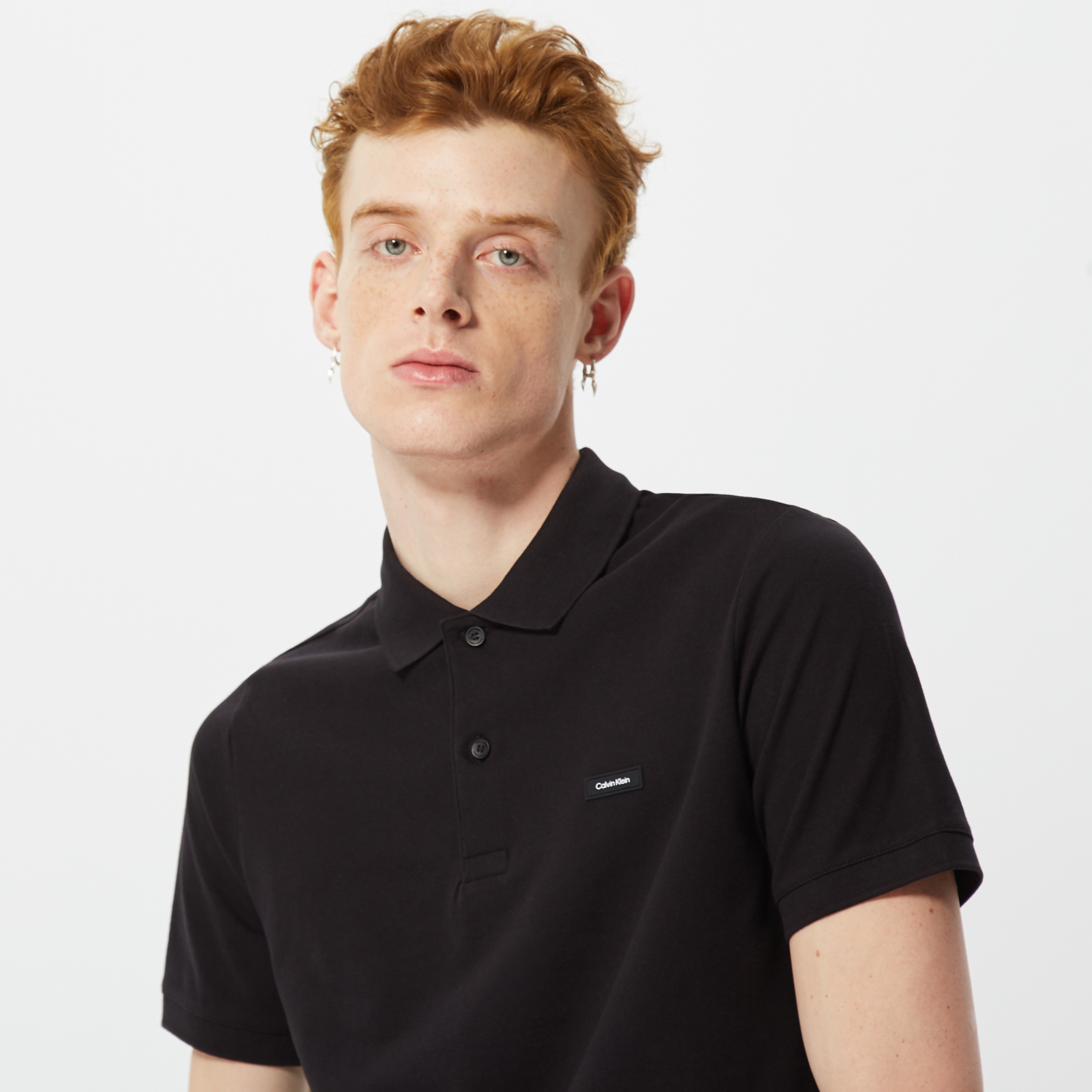 Calvin Klein Erkek Siyah Polo