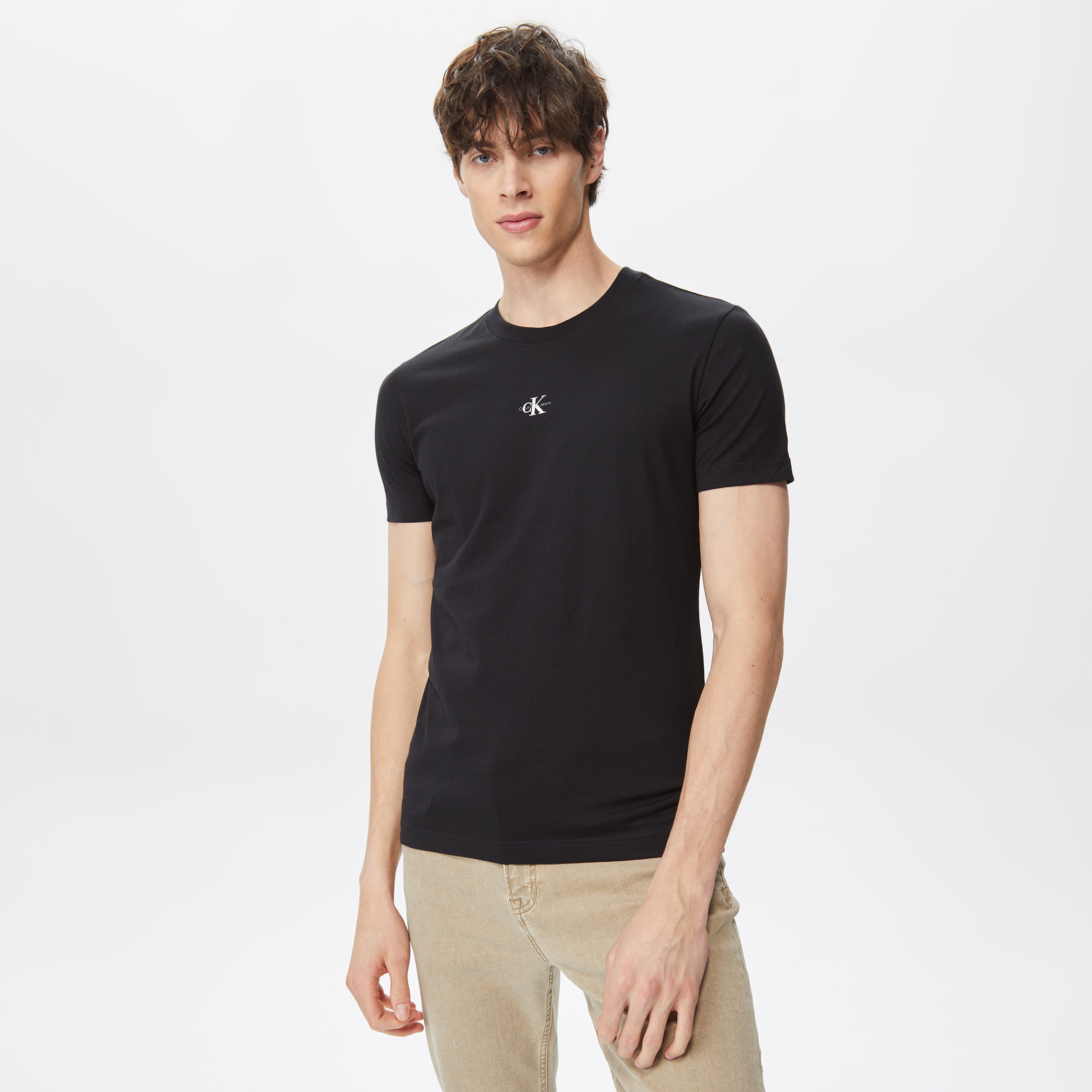Calvin Klein Erkek Siyah T-Shirt