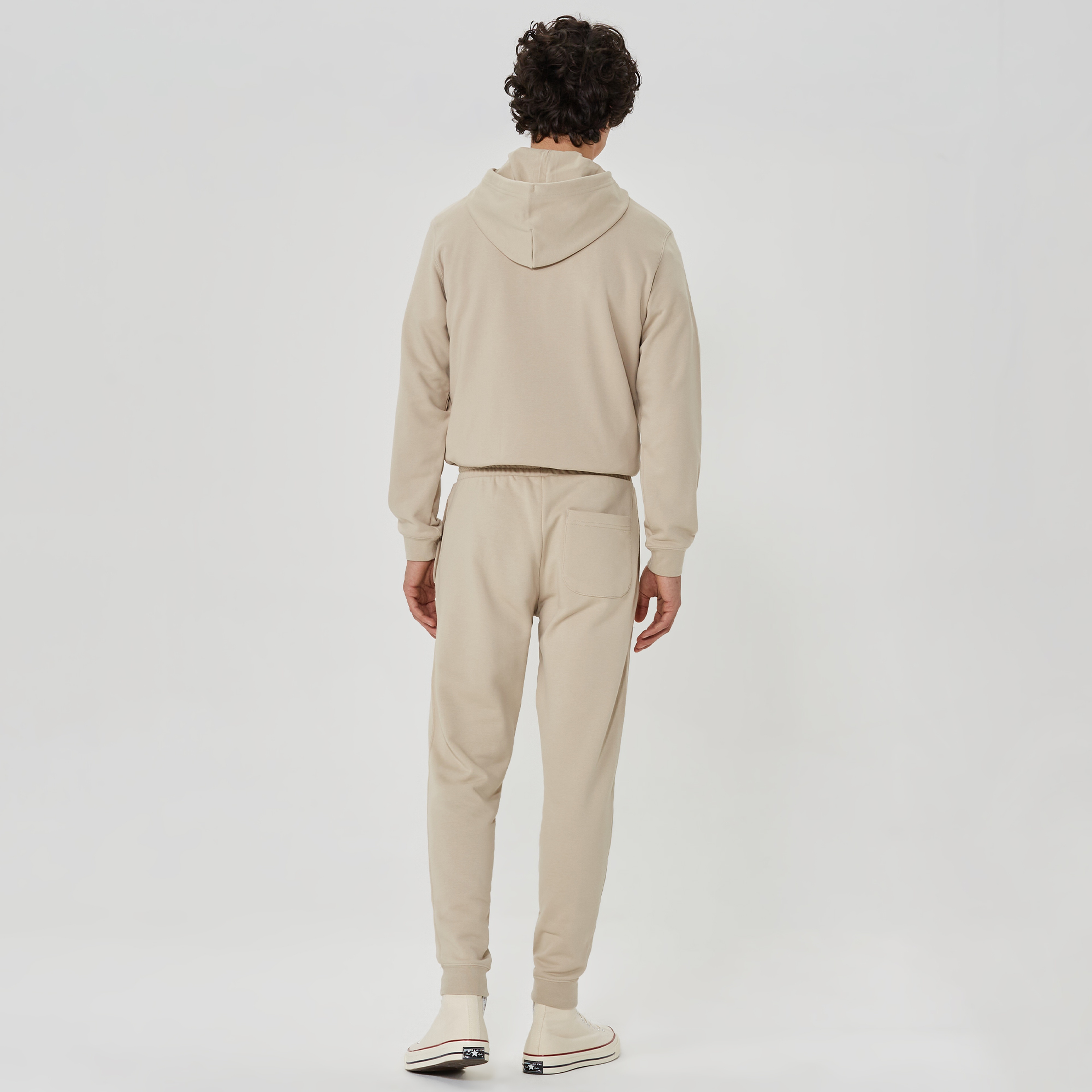 Converse Go-To Embroidered Star Chevron Unisex Bej Eşofman Altı