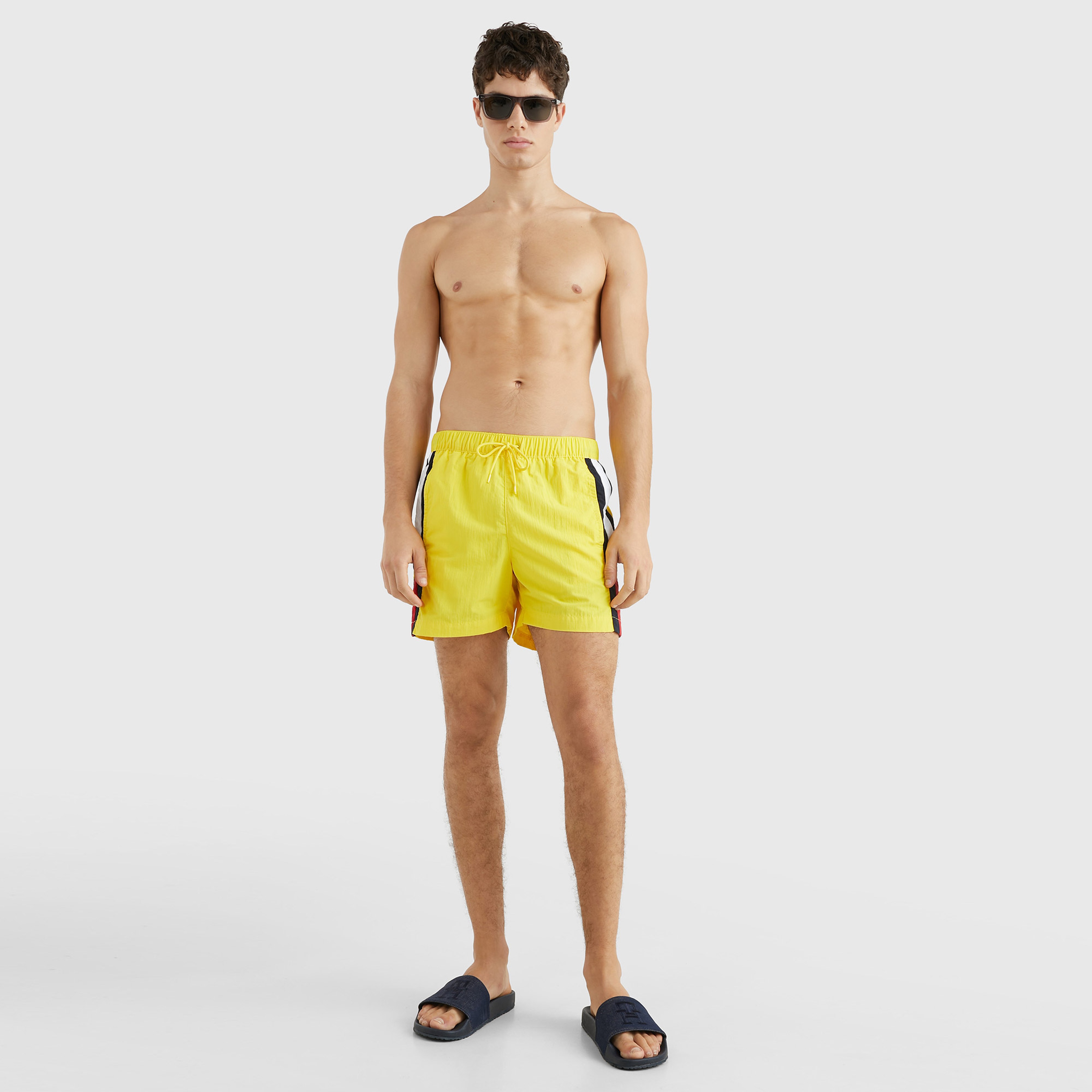 Tommy Hilfiger Erkek Sarı Mayo Şort