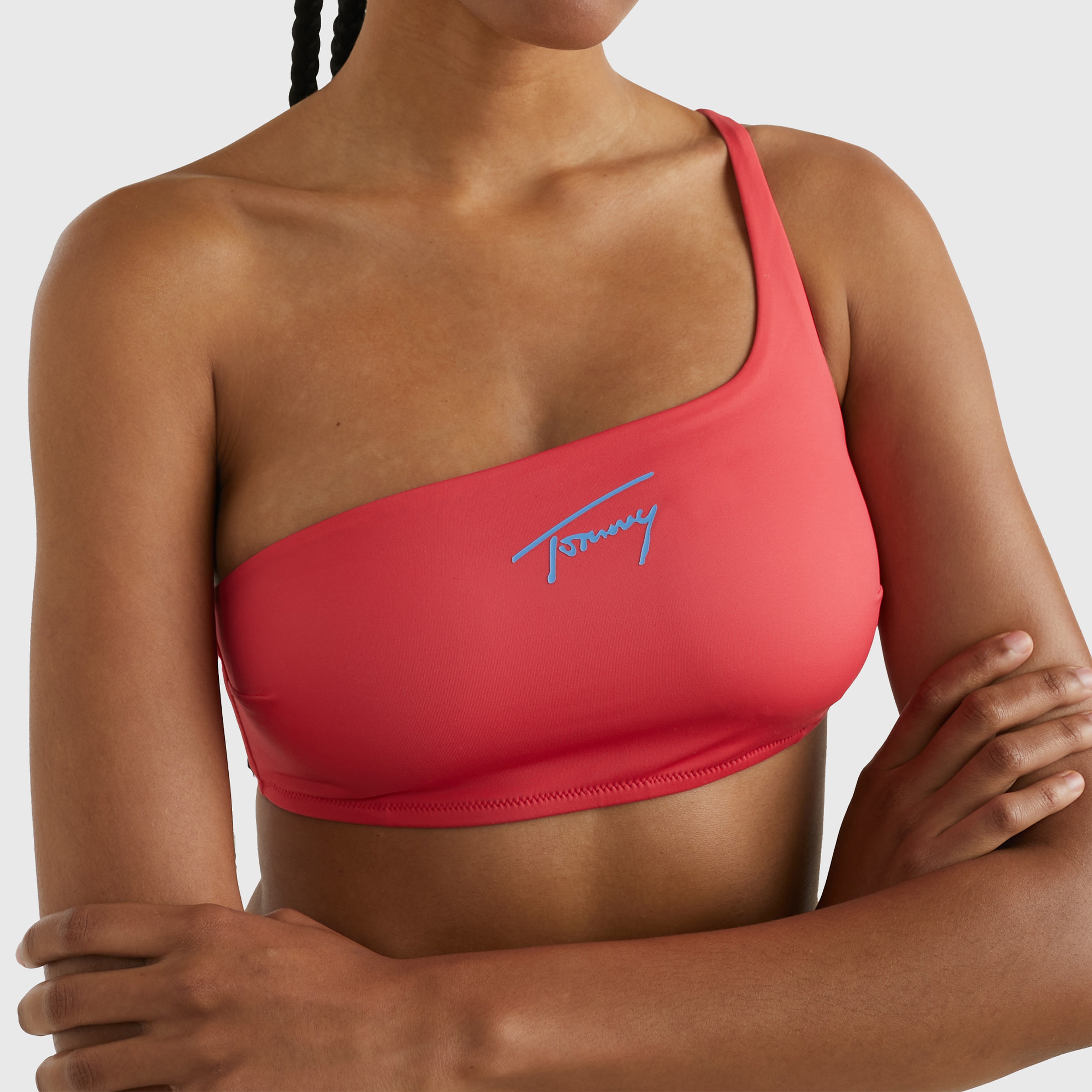 Tommy Hilfiger Kadın Pembe Bikini Üstü