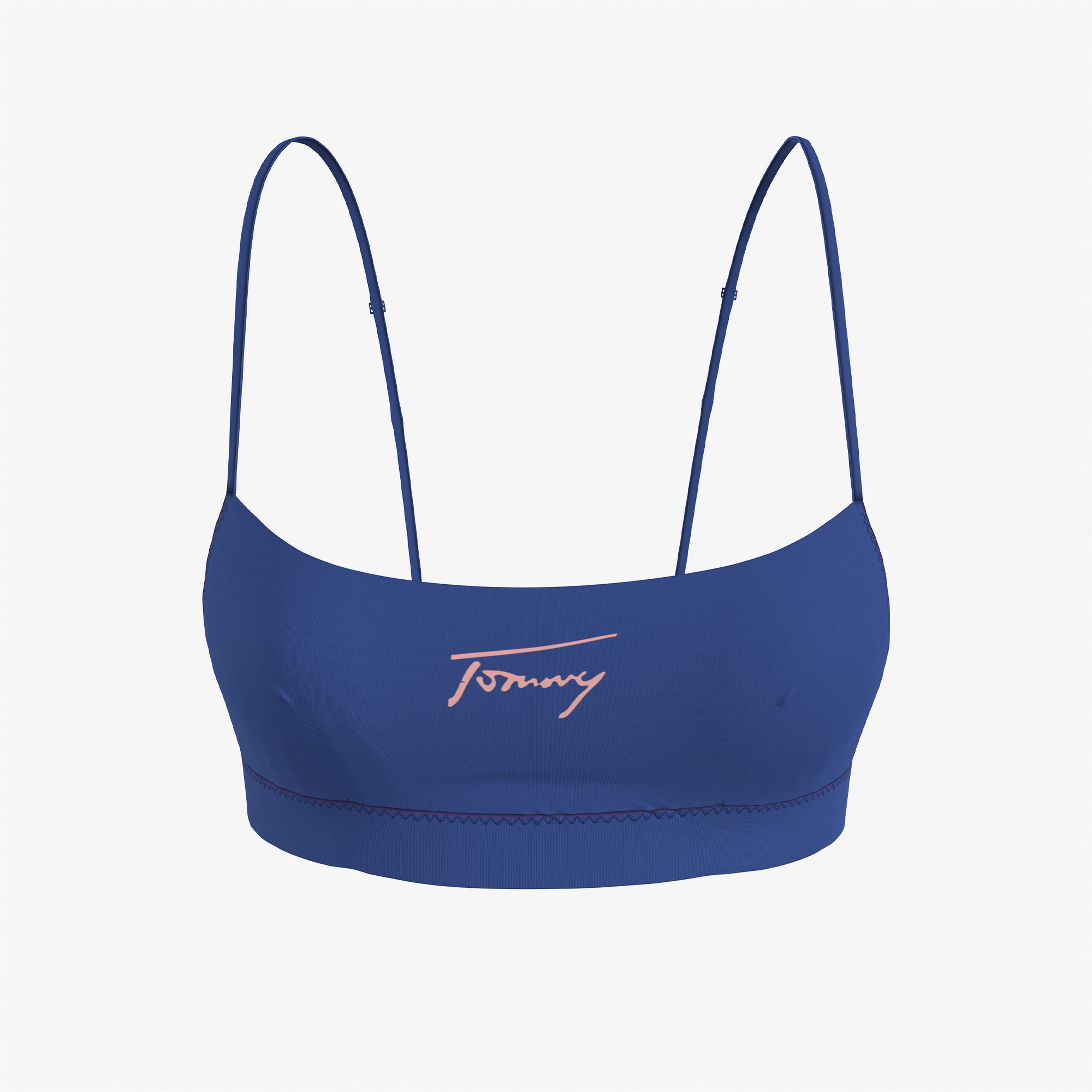 Tommy Hilfiger Kadın Mavi Bikini Üstü