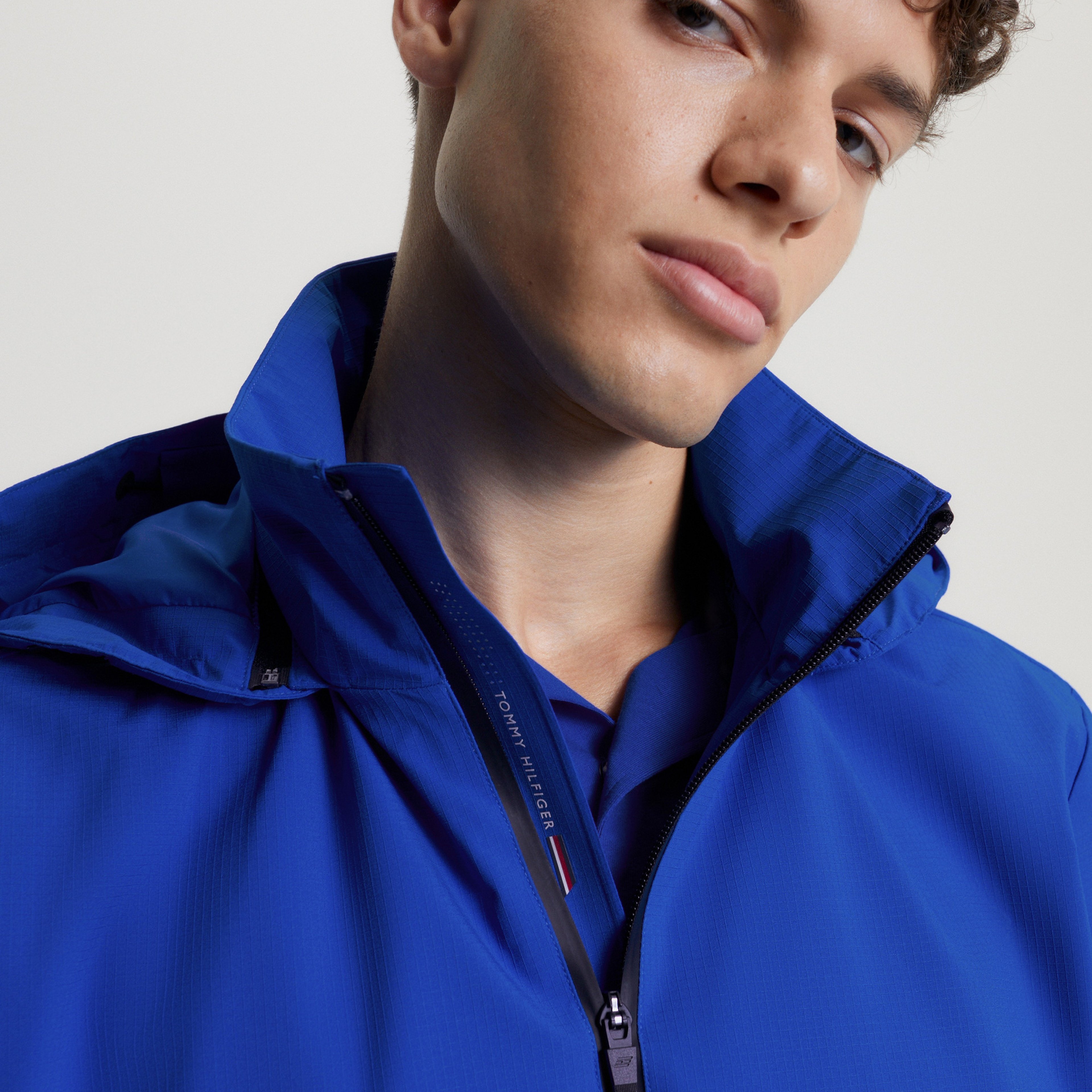 Tommy Hilfiger Erkek Mavi Mont