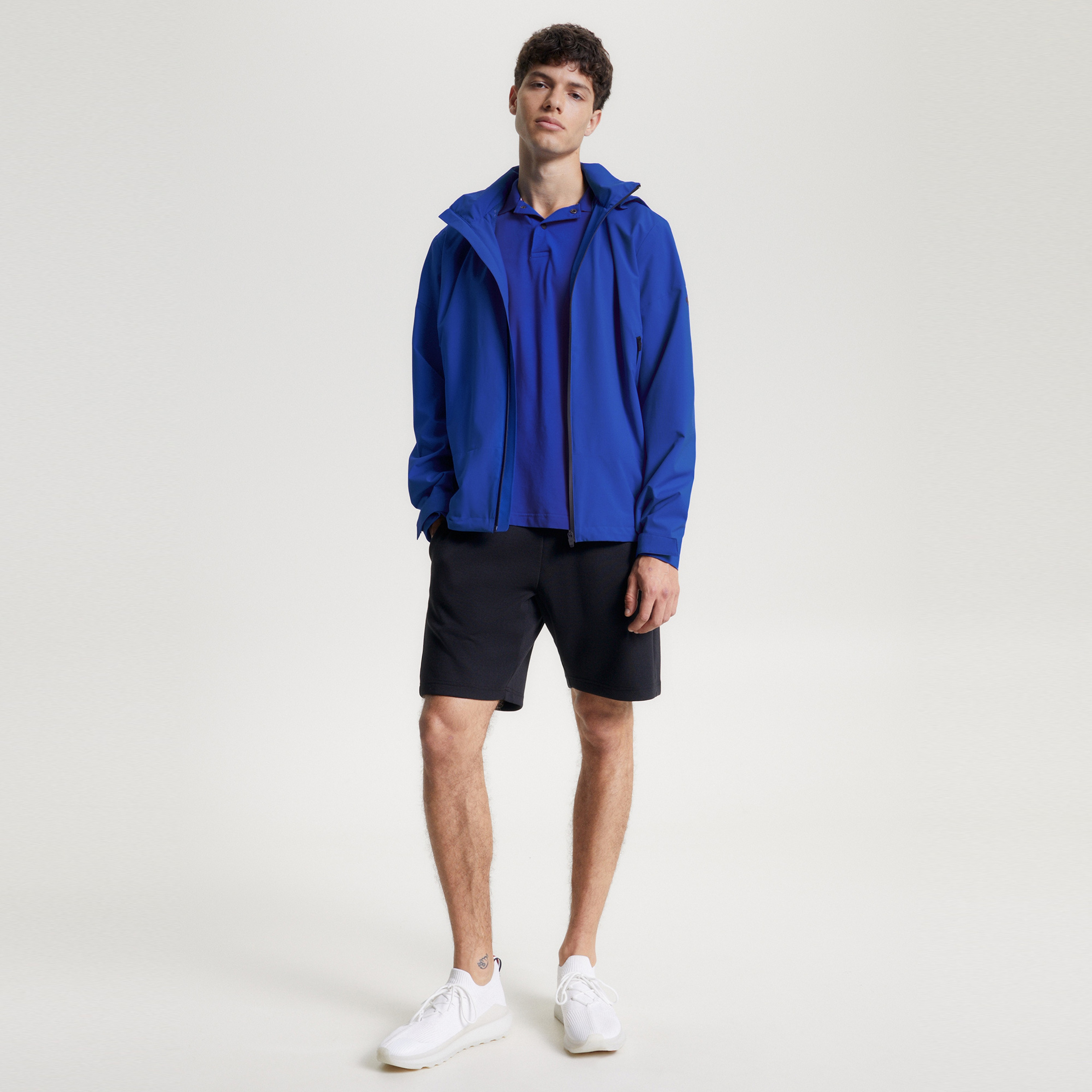 Tommy Hilfiger Erkek Mavi Mont