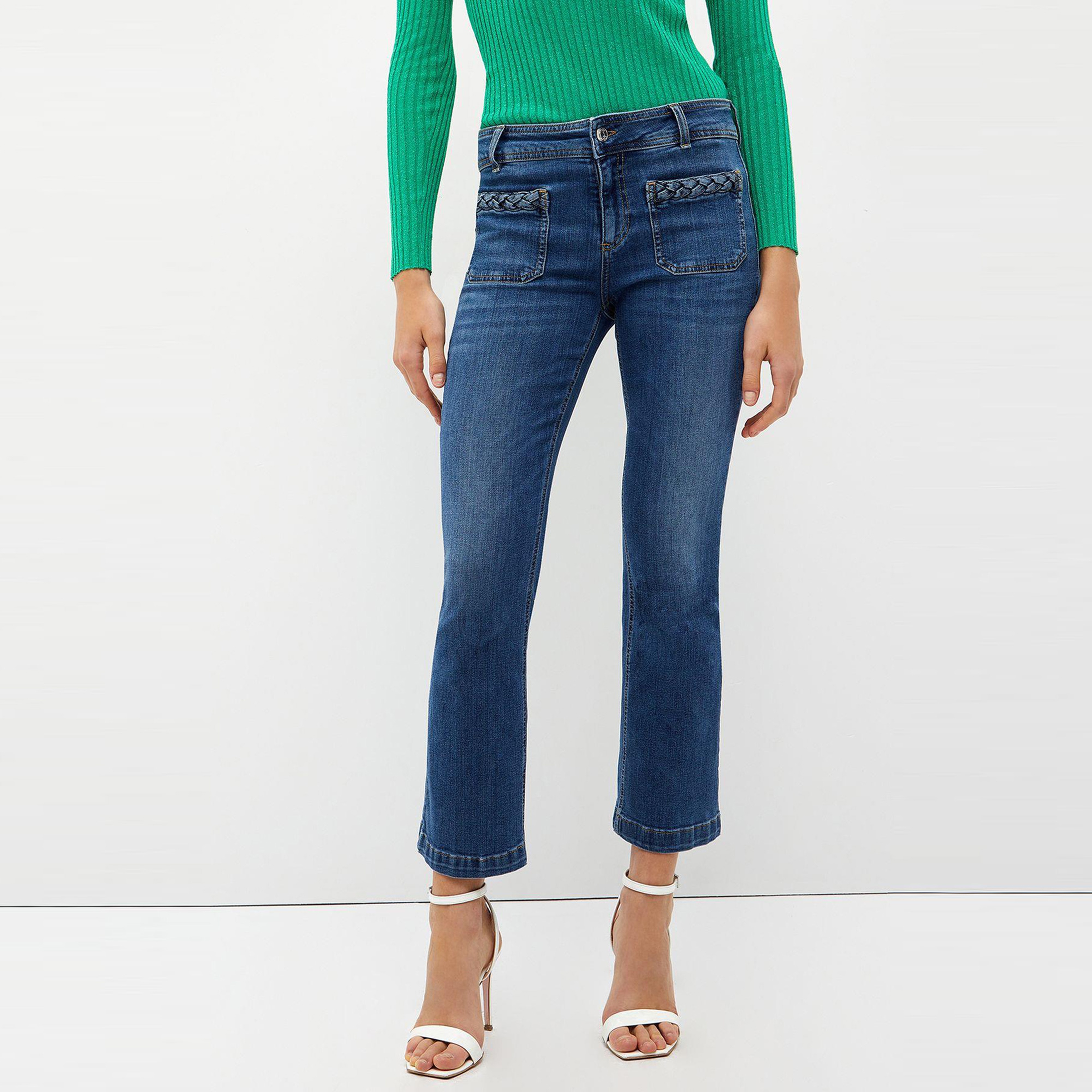 Liu Jo Kadın Mavi Jean