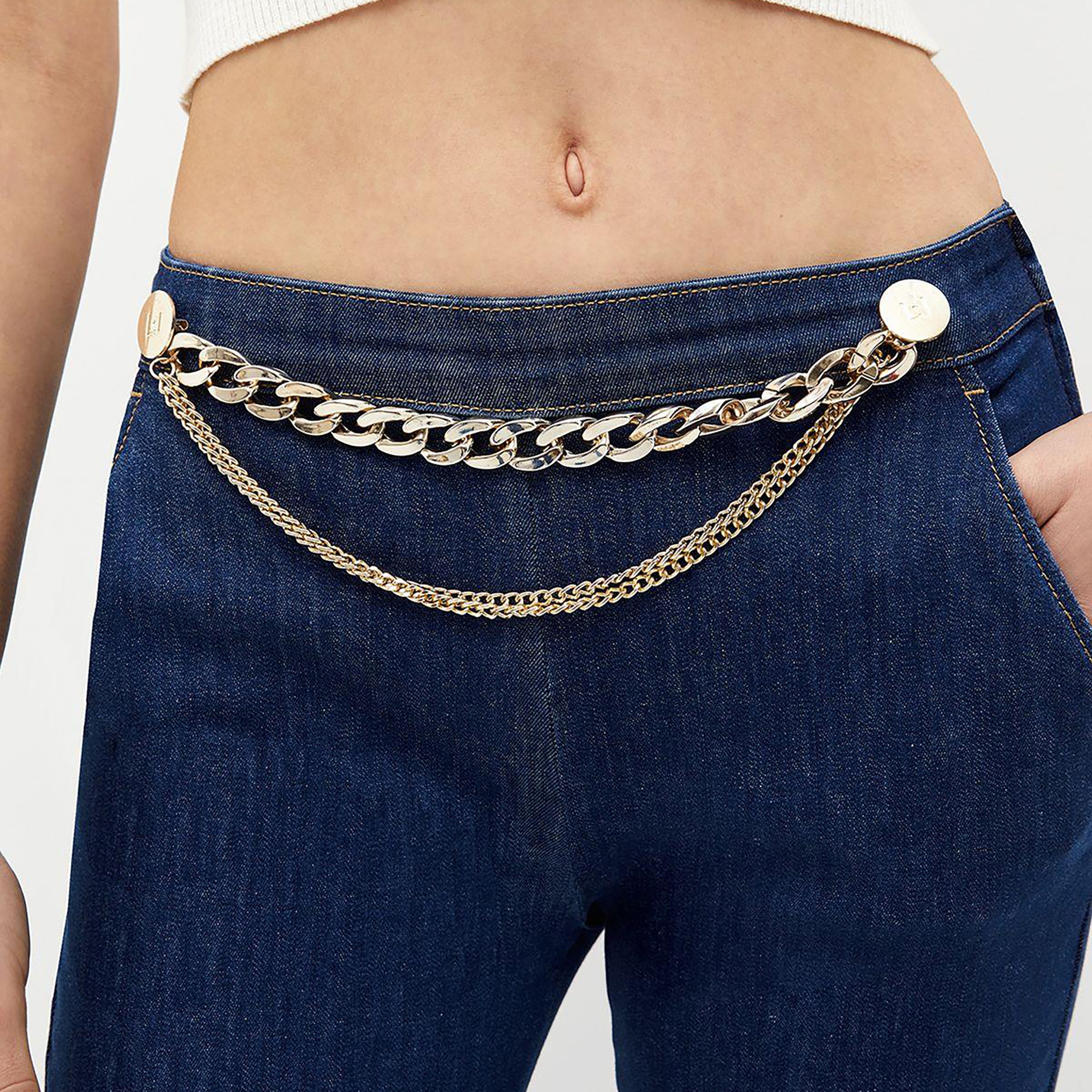 Liu Jo Kadın Mavi Jean