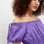 Liu Jo Kadın Mor Bluz