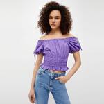 Liu Jo Kadın Mor Bluz