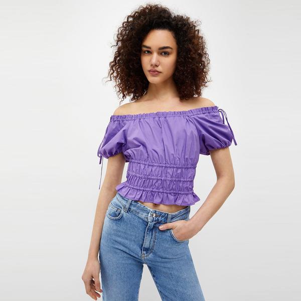 Liu Jo Kadın Mor Bluz