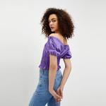 Liu Jo Kadın Mor Bluz