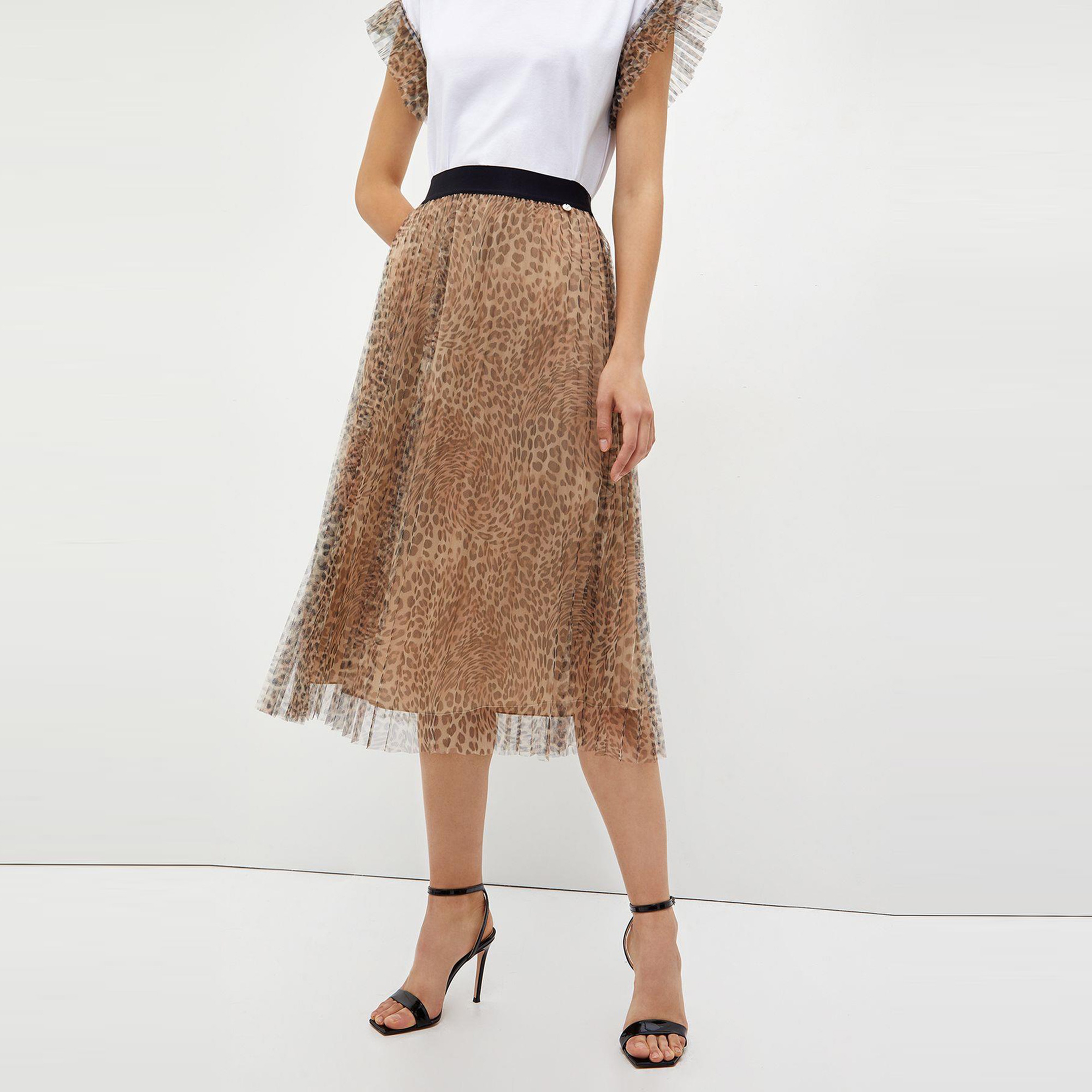 Liu Jo Kadın Bej Etek