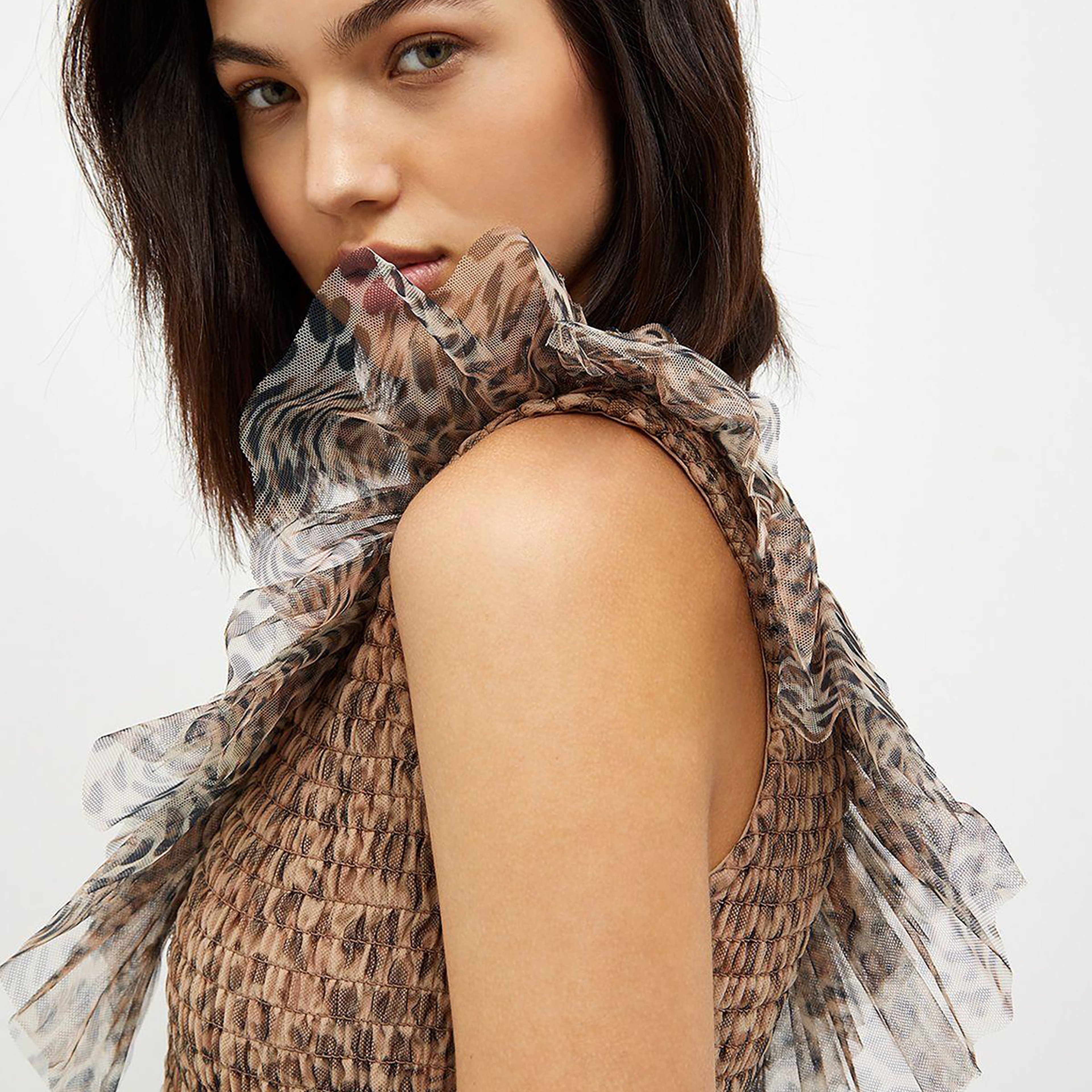 Liu Jo Kadın Bej Bluz