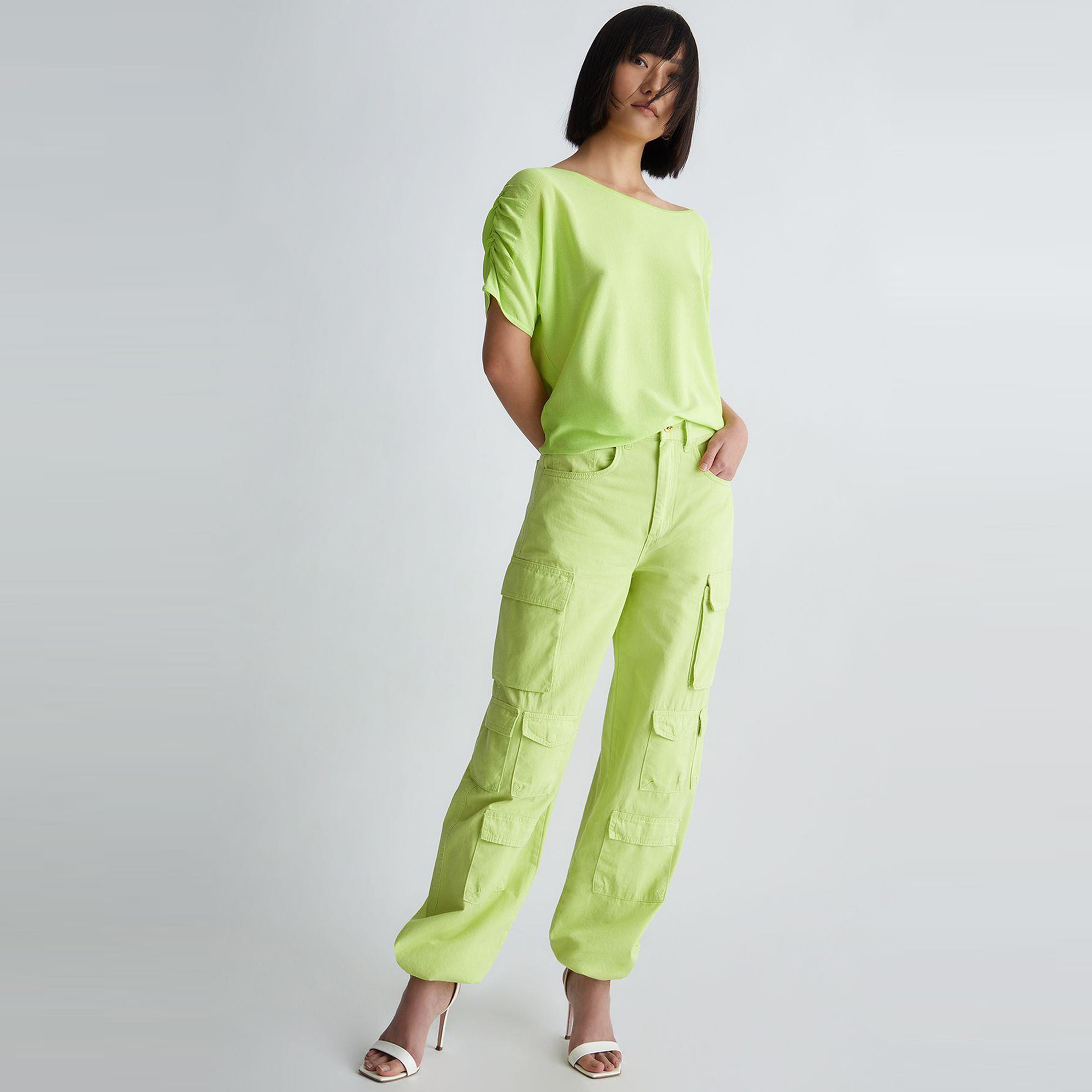 Liu Jo Kadın Yeşil Triko