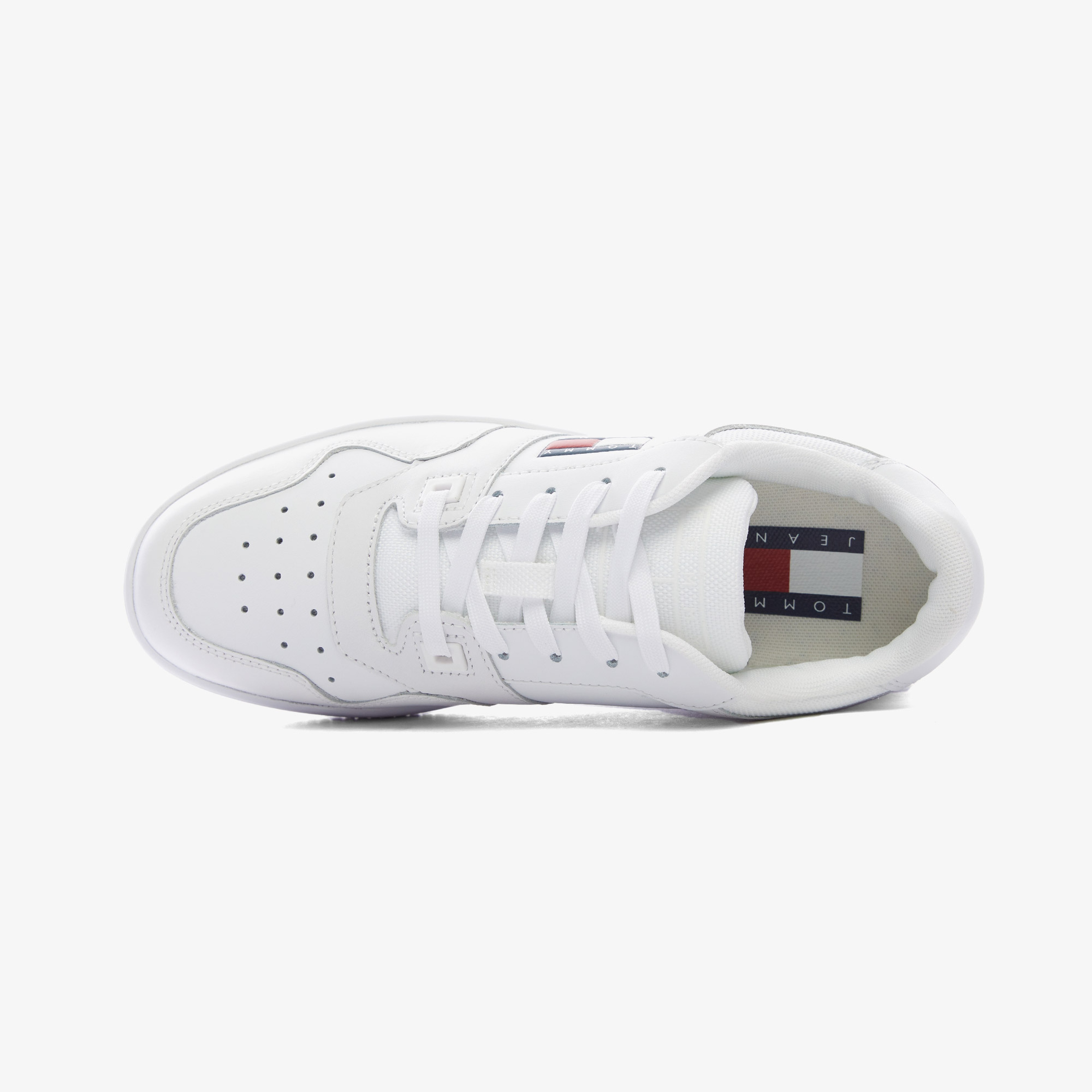 Tommy Jeans Retro Basket Kadın Beyaz Sneaker