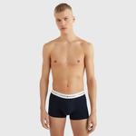 Tommy Hilfiger 3'lü Trunk Erkek Siyah Boxer