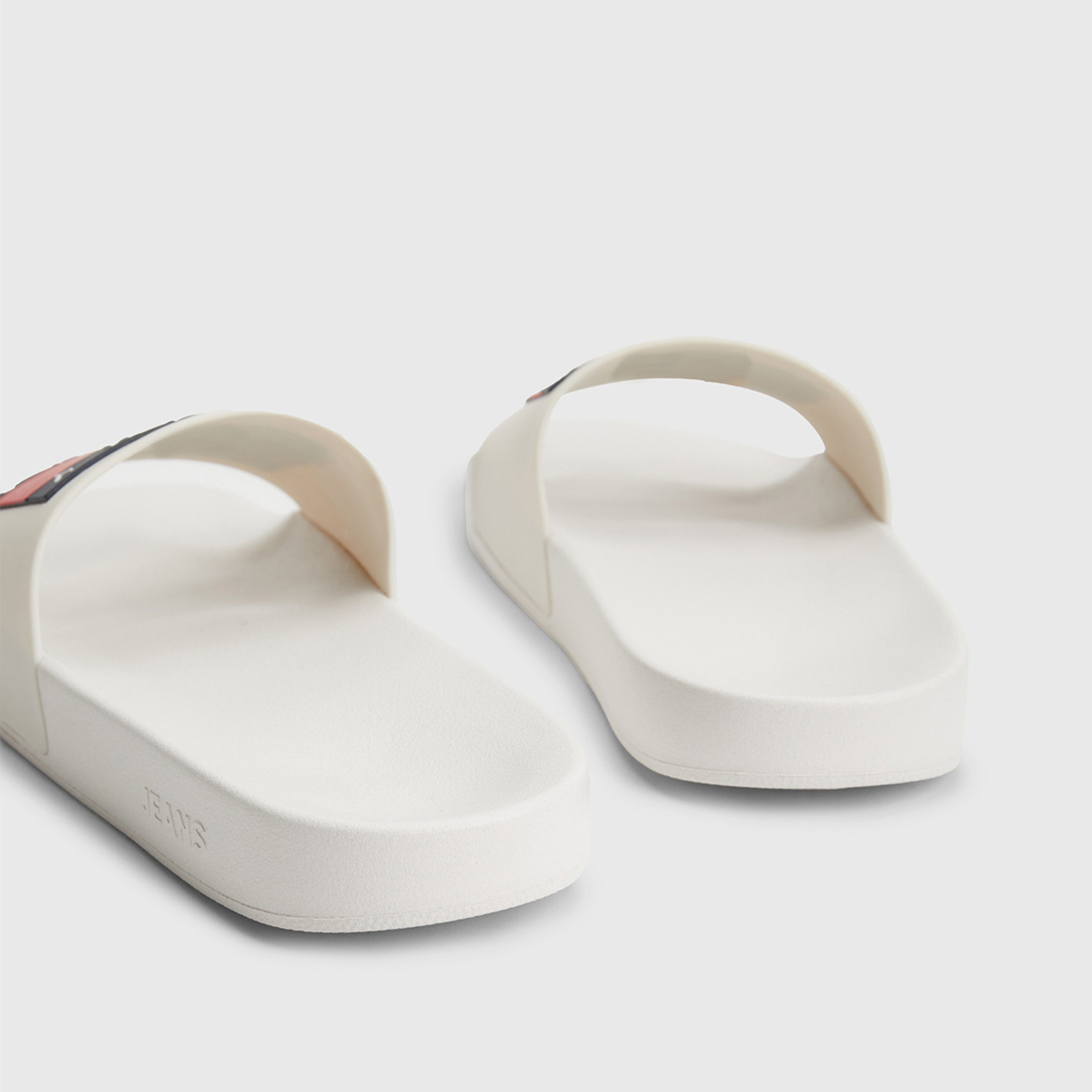 Tommy Jeans Classics Erkek Beyaz Terlik