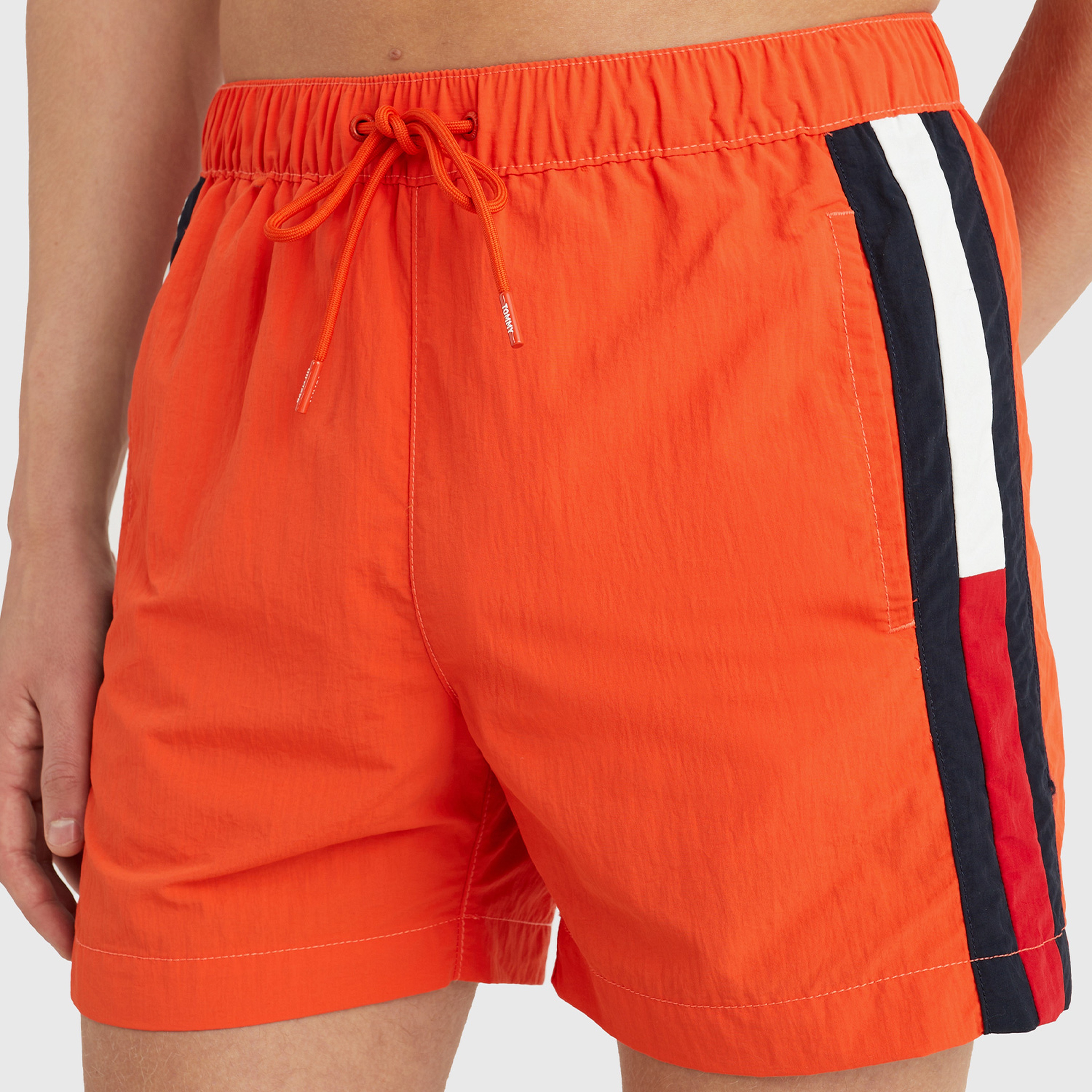 Tommy Hilfiger Classics Erkek Turuncu Deniz Şortu
