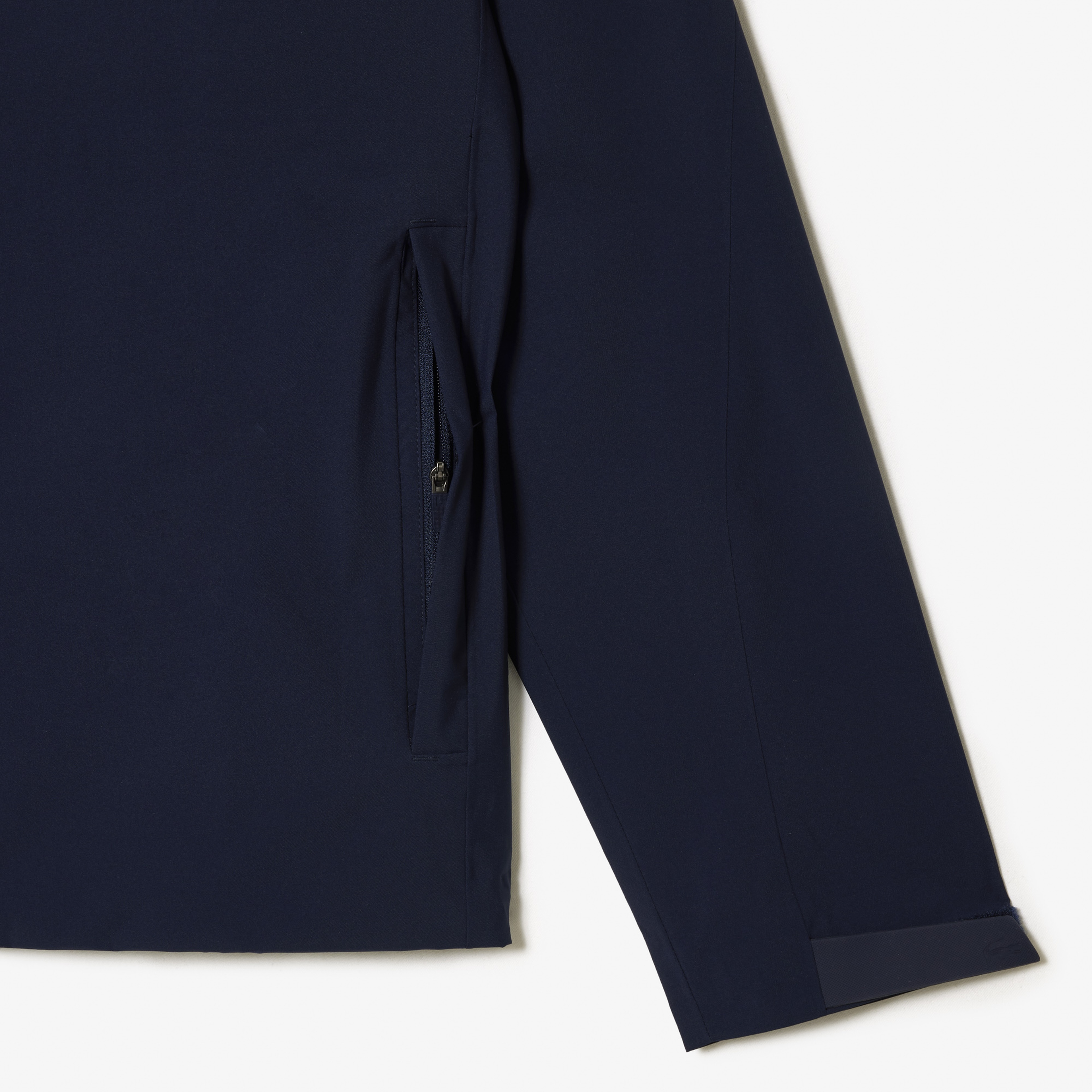 Erkek Dik Yaka Lacivert Rüzgarlık