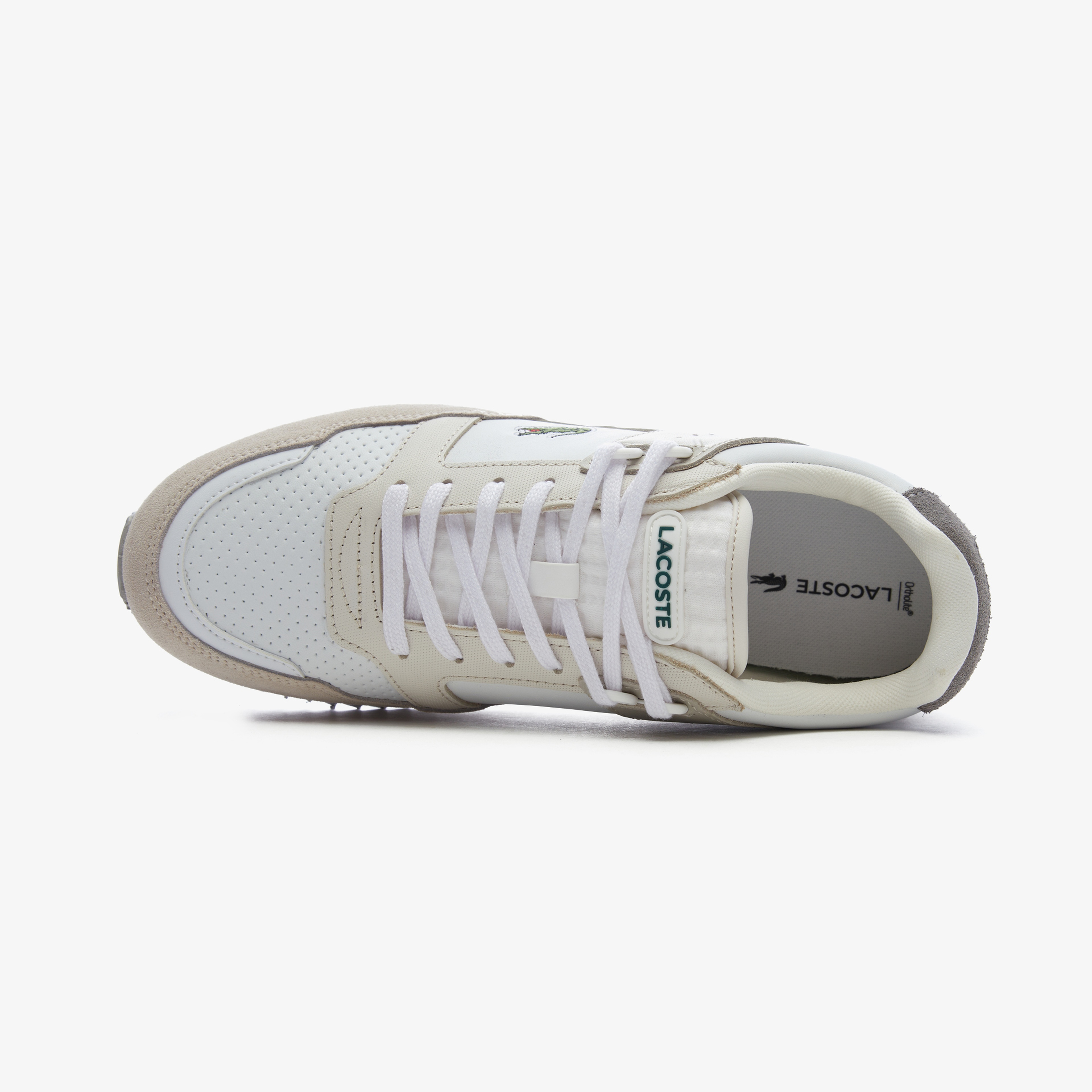 Lacoste Partner Piste Erkek Bej Sneaker