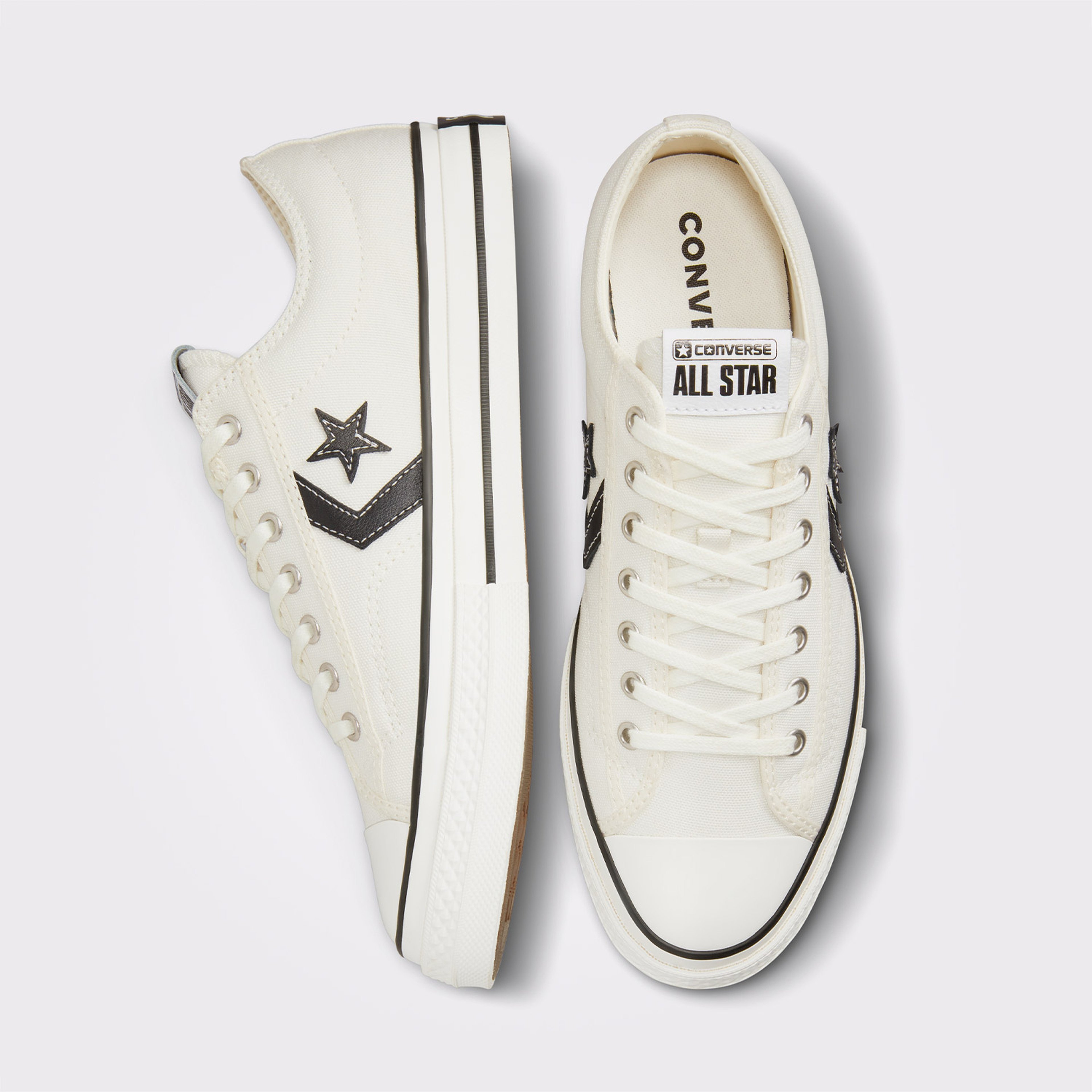 Converse Star Player 76 Premium Canvas Unisex Beyaz Sneaker