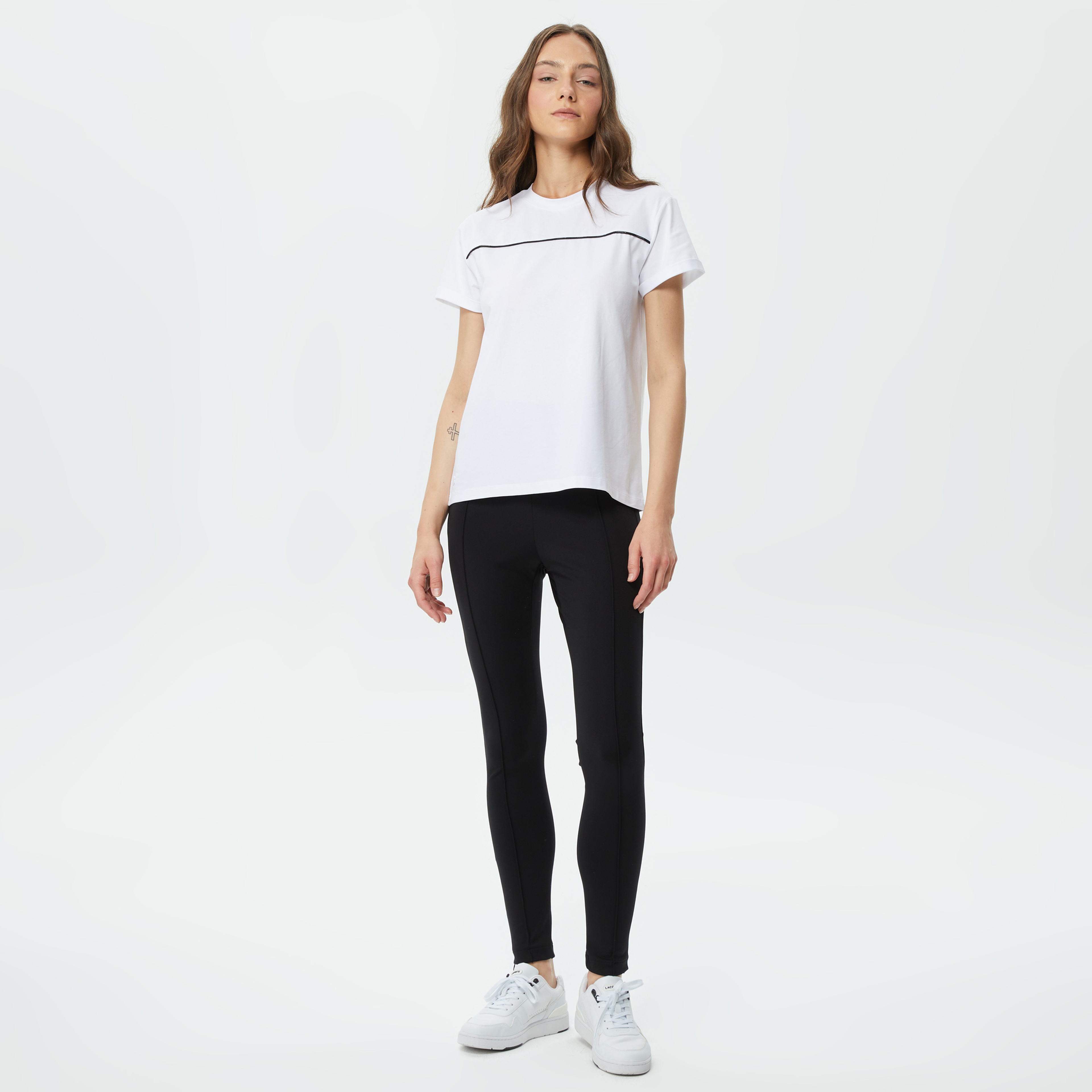 Kadın Chino Fit Siyah Pantolon