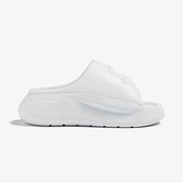 Croco Kadın Beyaz Terlik