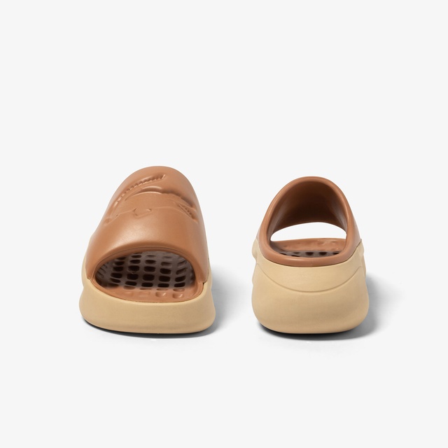 Lacoste Kahverengi Lacoste Serve 3.0 Kadın Terlik