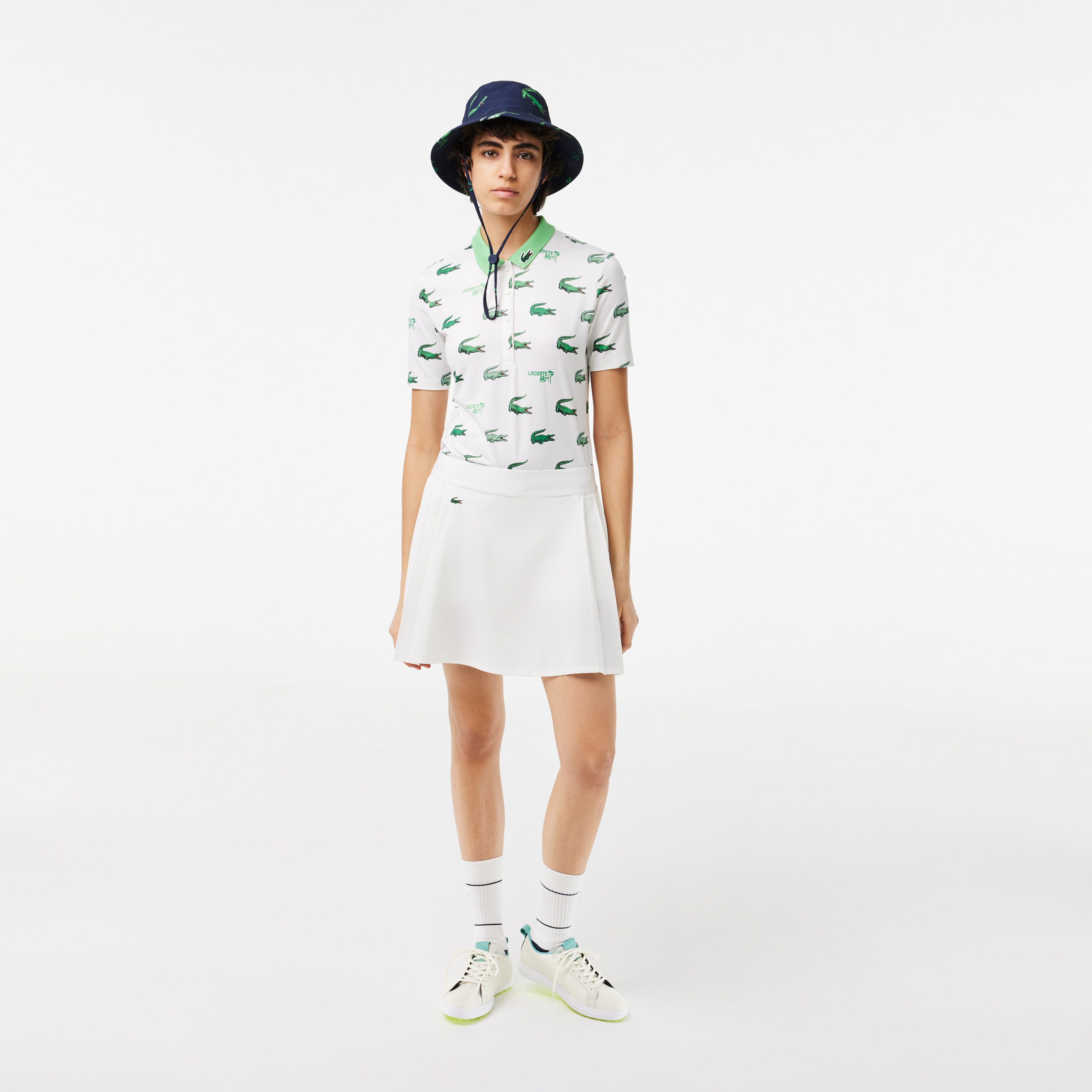 Lacoste Sport Kadın Beyaz Etek