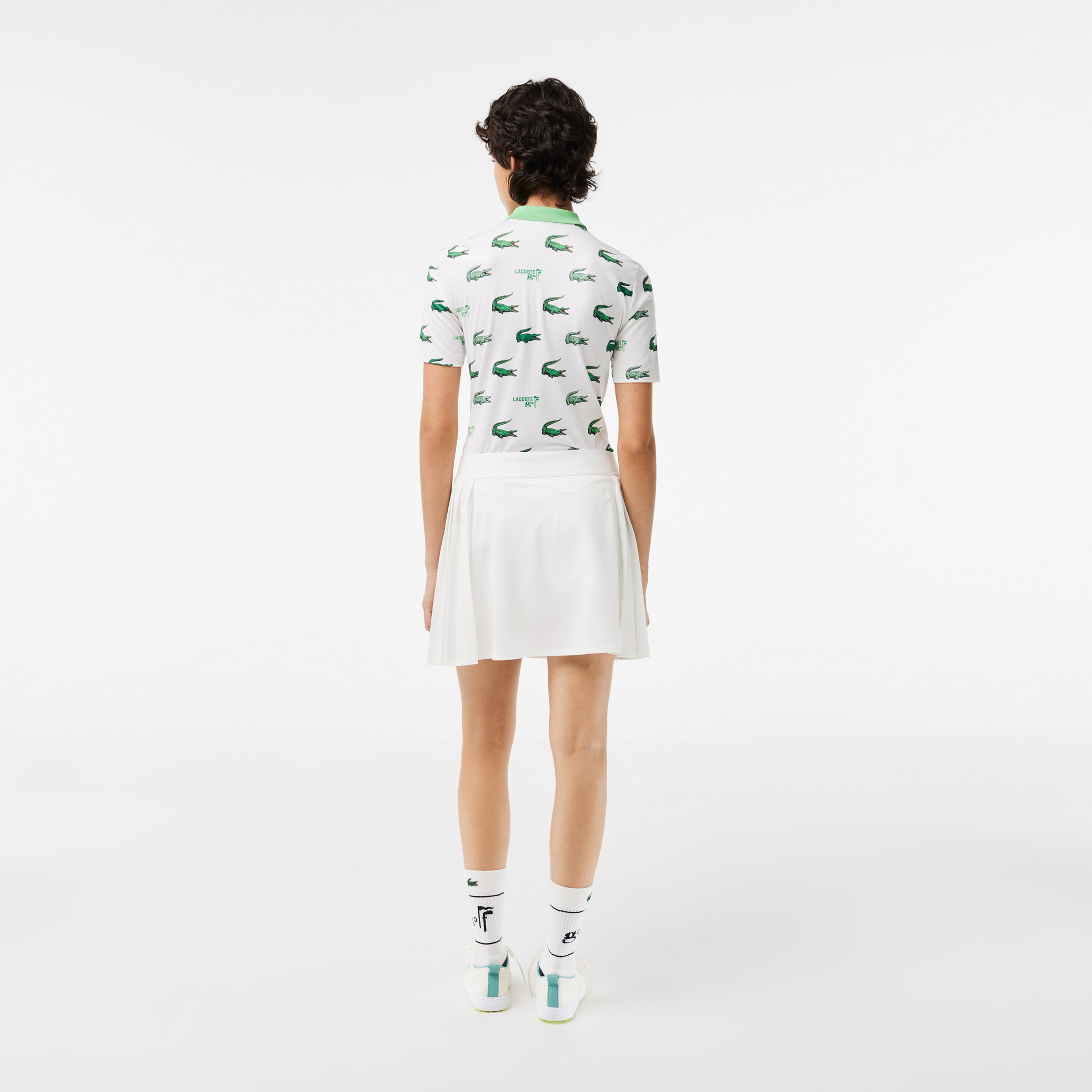 Lacoste Sport Kadın Beyaz Etek